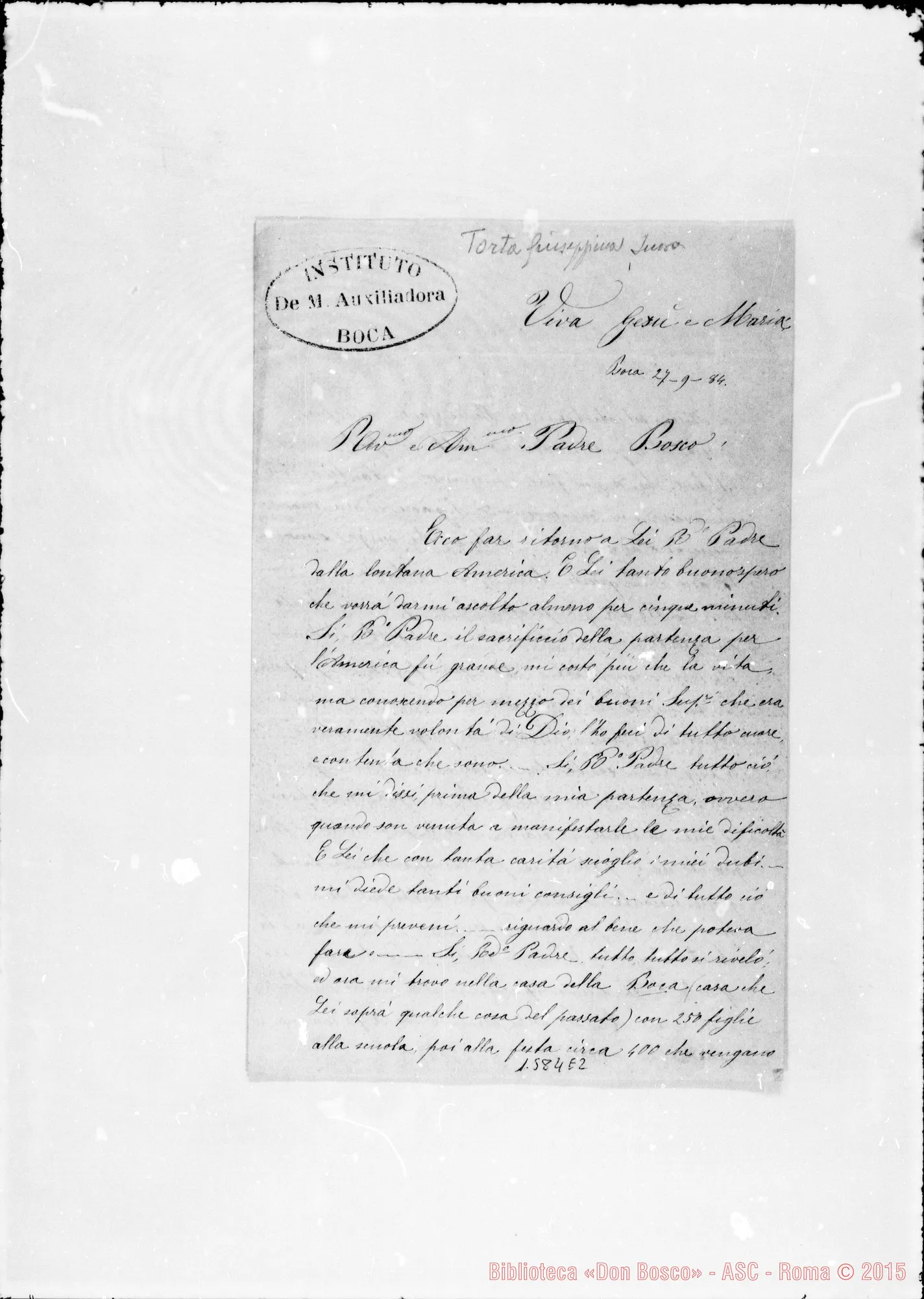 Fotogramma E 2 — Torta Giuseppina