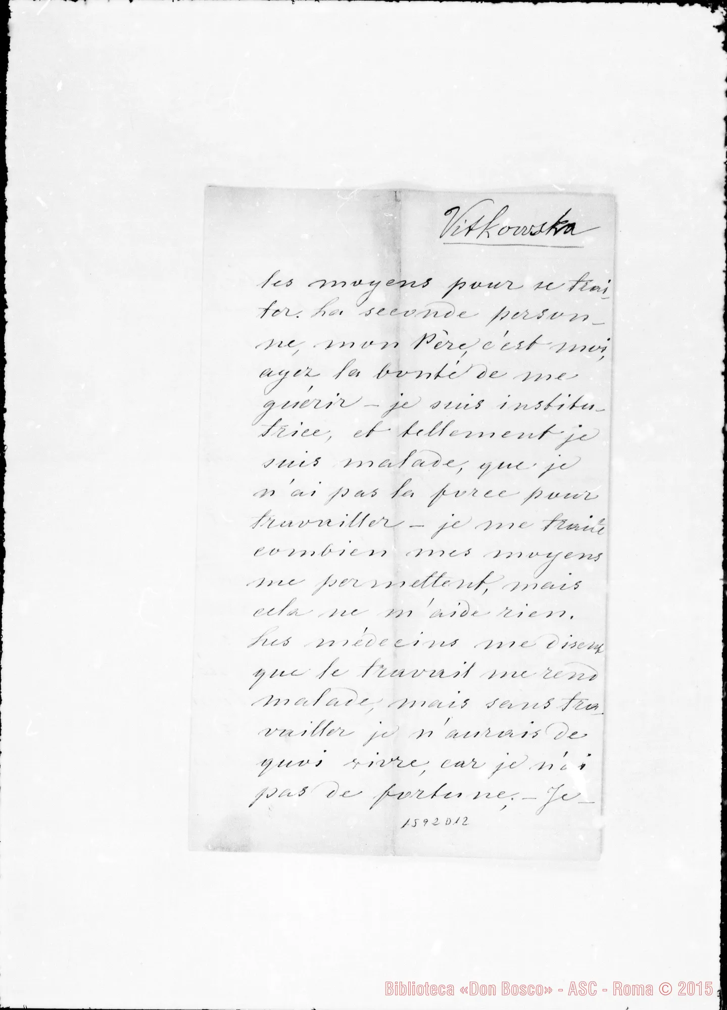 Fotogramma D 12 — Witkowska Antoinette
