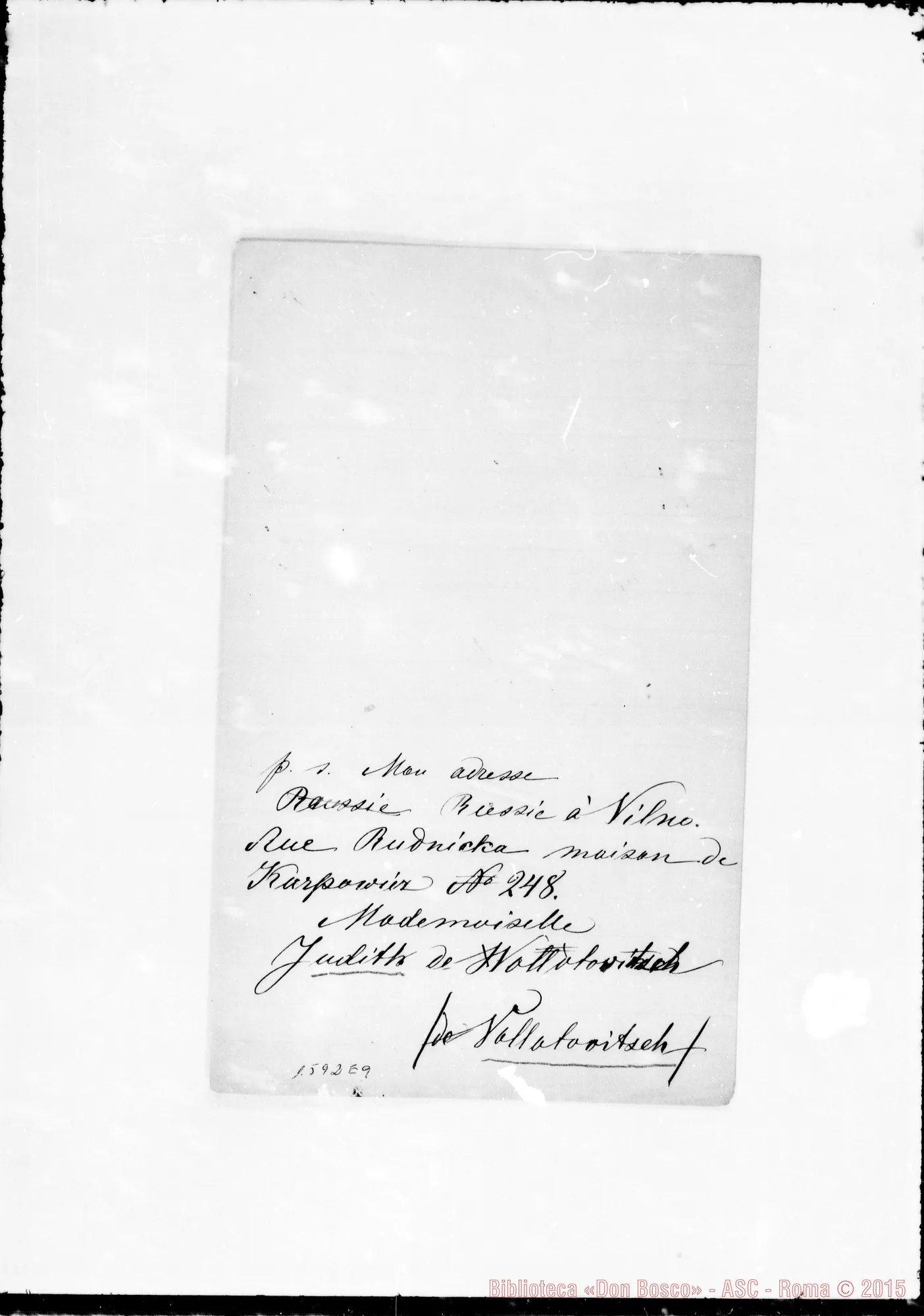 Fotogramma E 9 — Wollotovisch Giuditta
