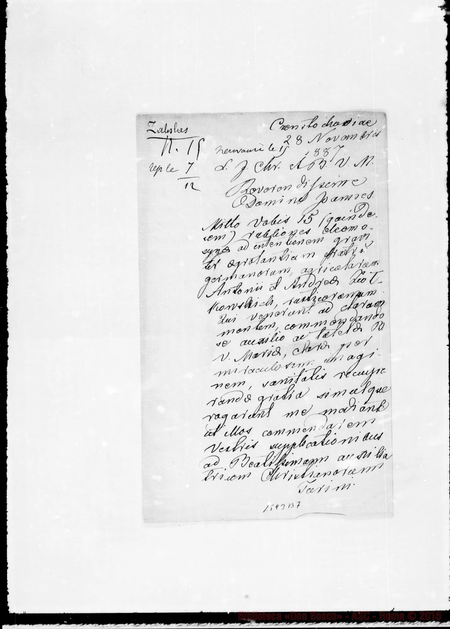 Fotogramma B 7 — Zaleslas Julianus