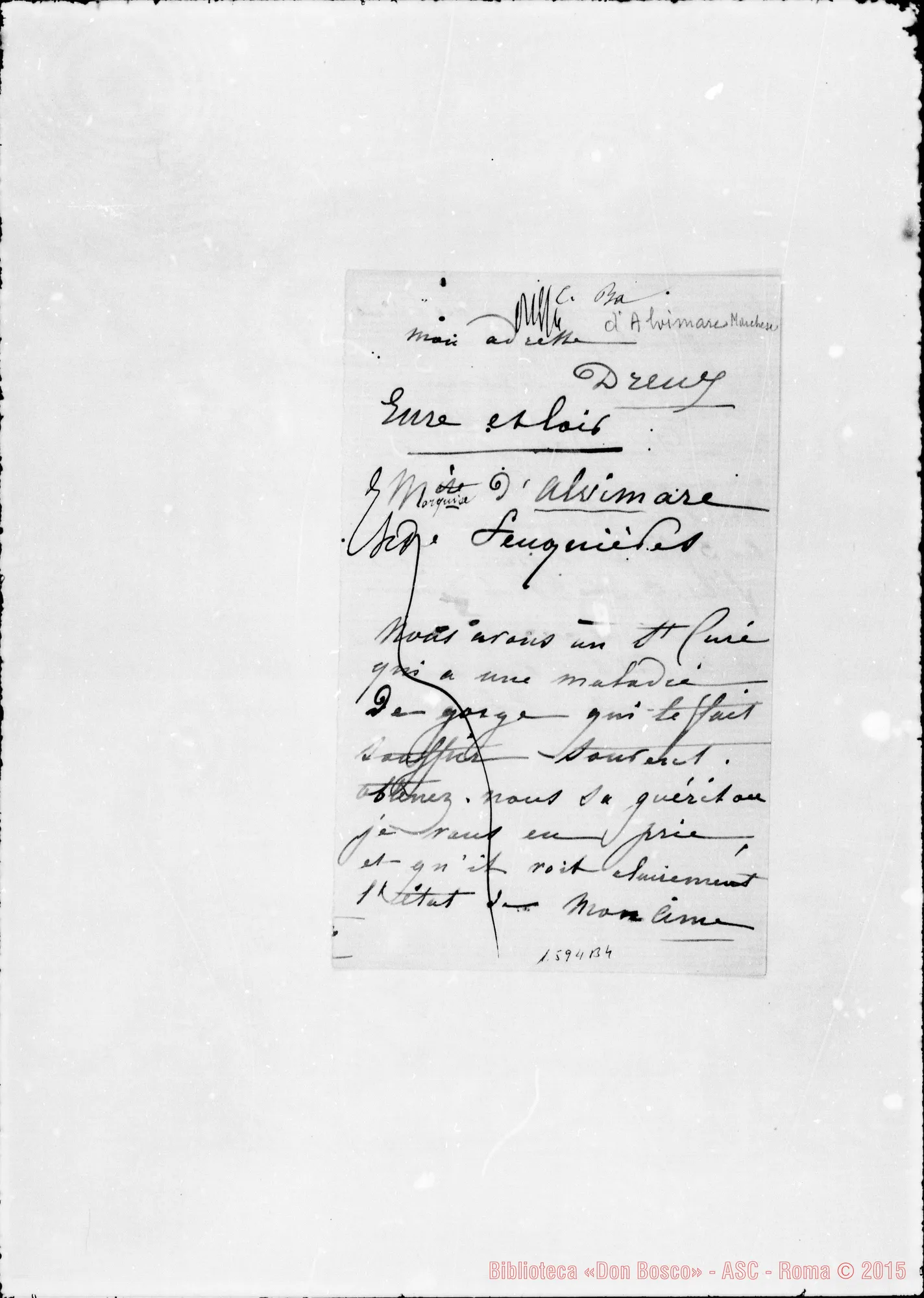 Fotogramma B 4 — Alvimare, marchese de