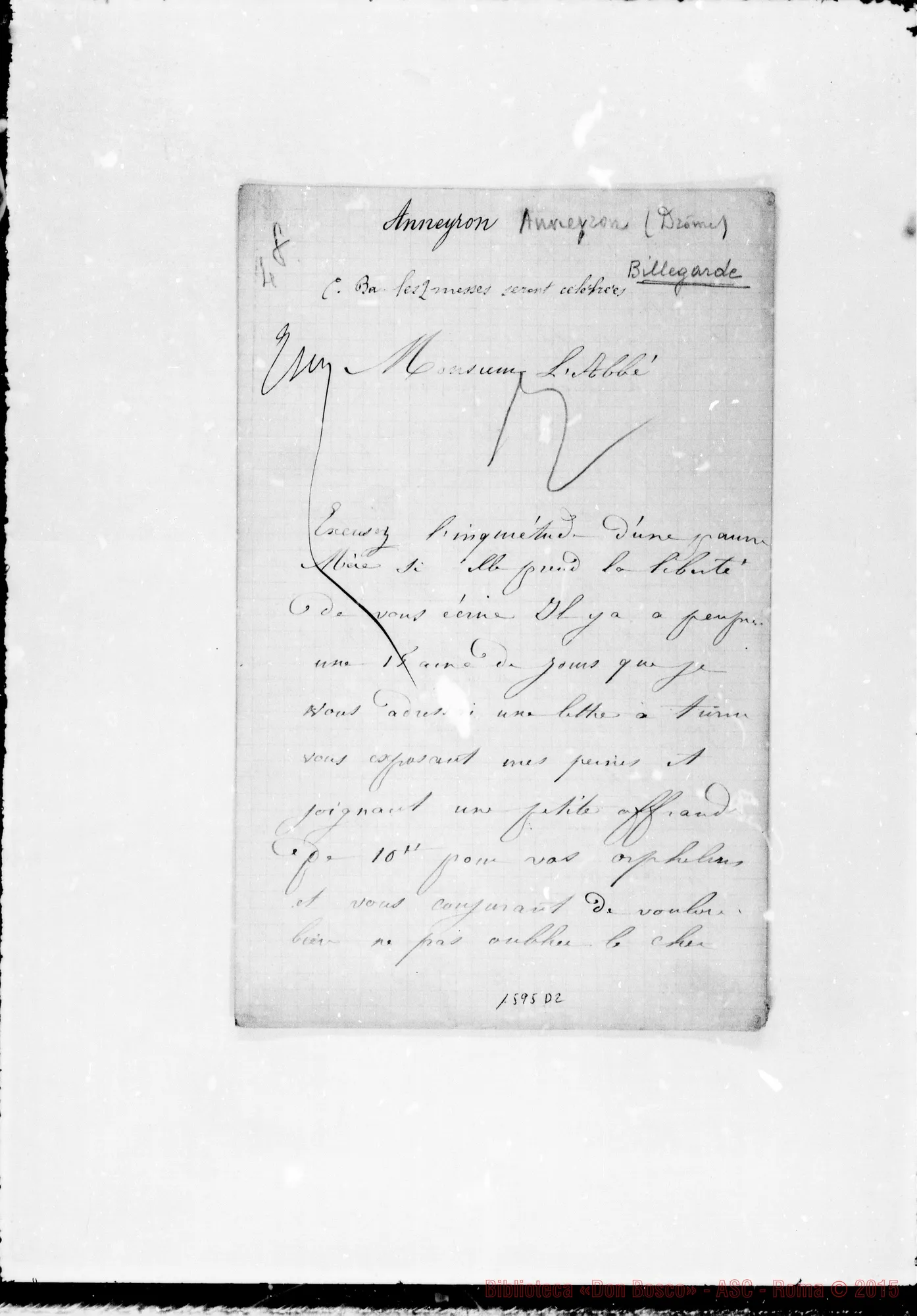 Fotogramma D 2 — Billegarde Alexandrine