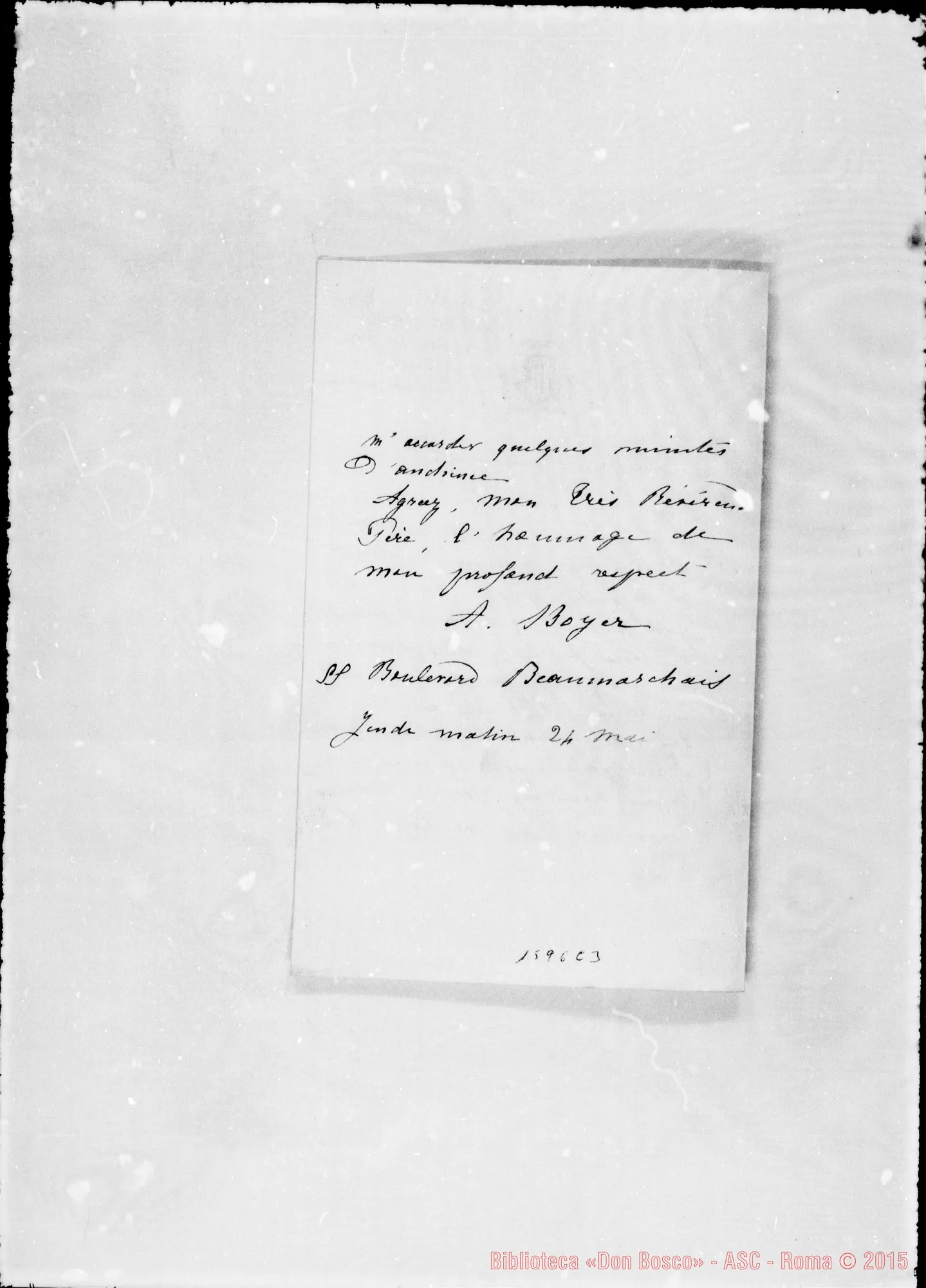 Fotogramma C 3 — Boyer A.