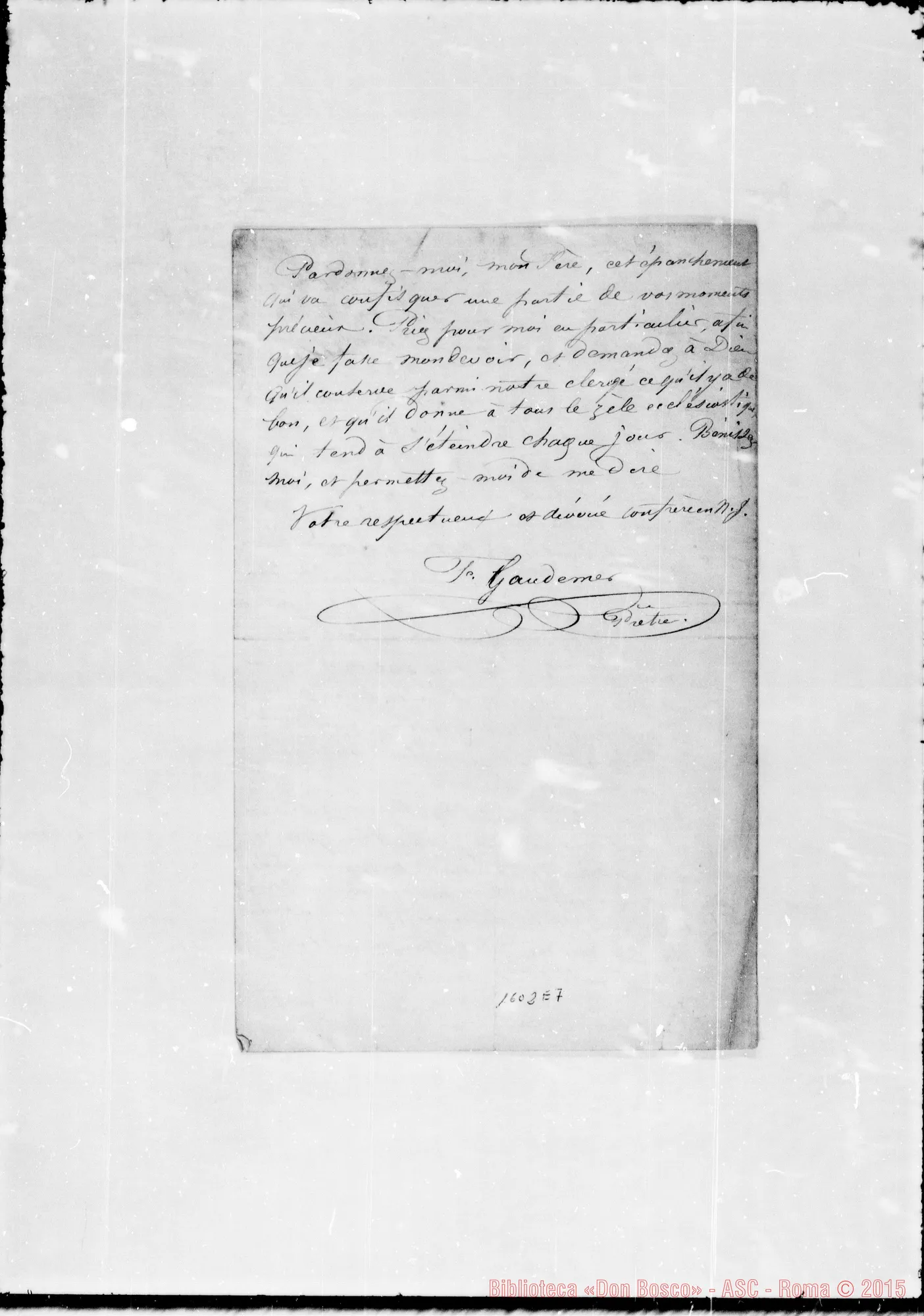 Fotogramma E 7 — Gaudemer, sac.