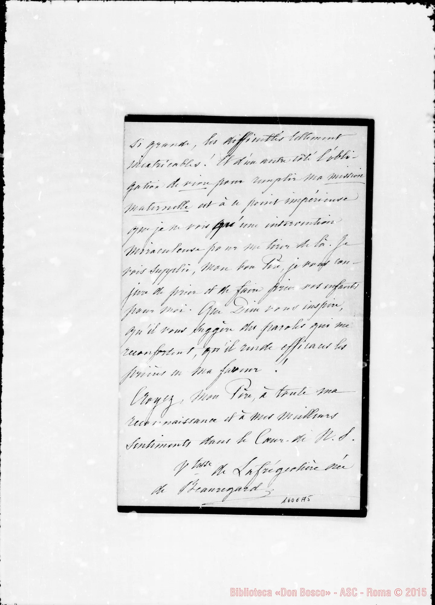 Fotogramma A 5 — Lafrégeolière, v.tesse