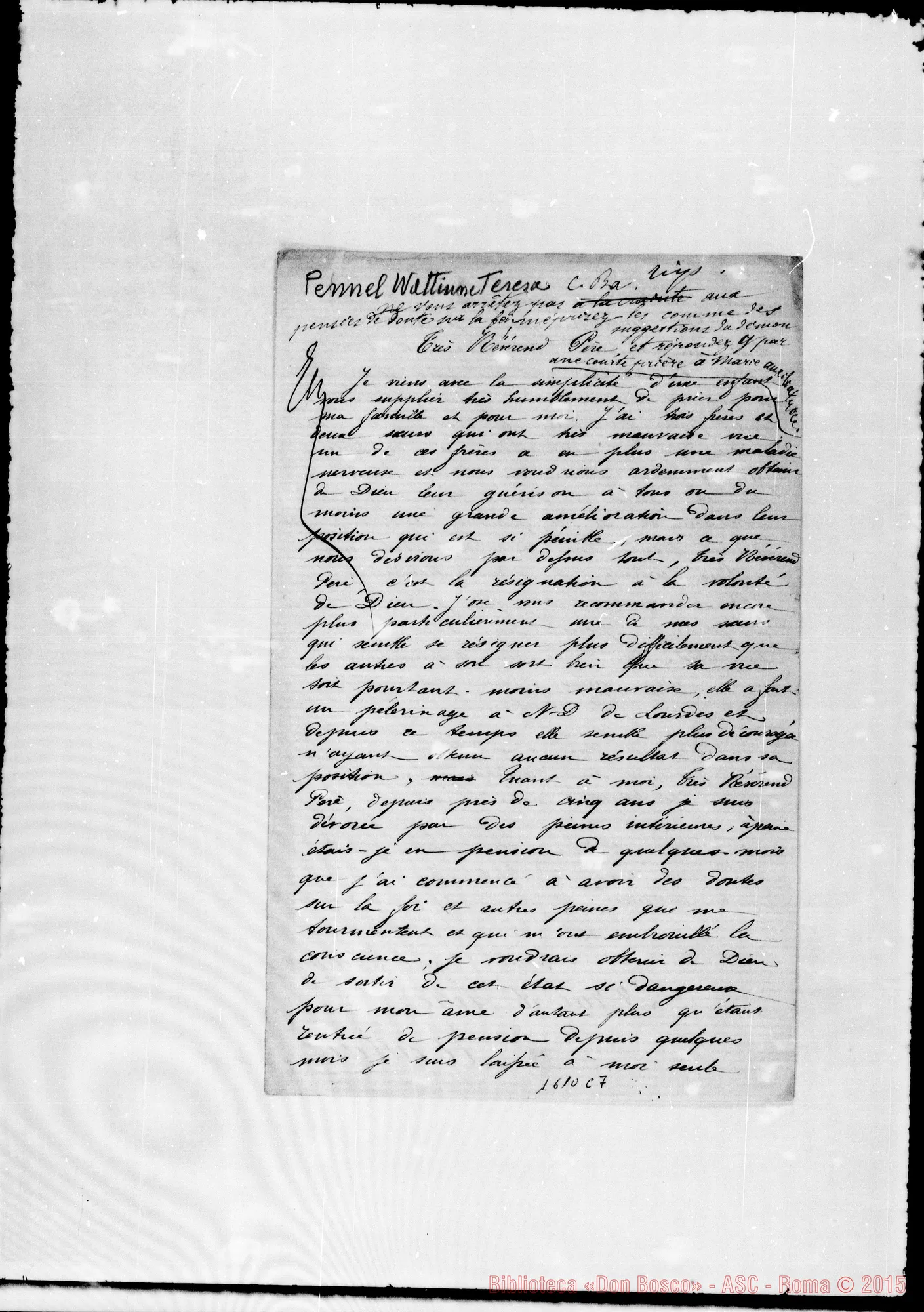 Fotogramma C 7 — Pennel Therese Wattinne