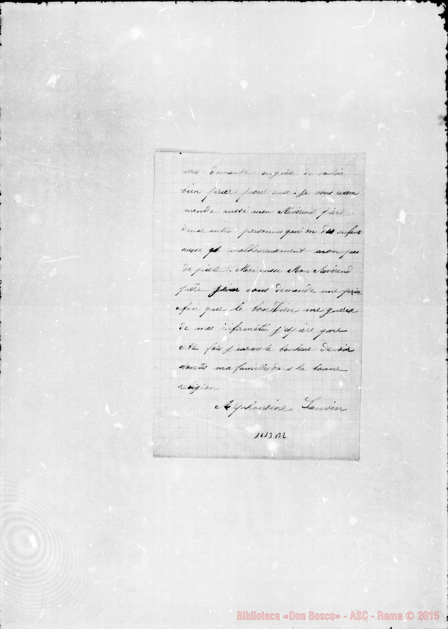 Fotogramma B 2 — Sauvin Alphonsine