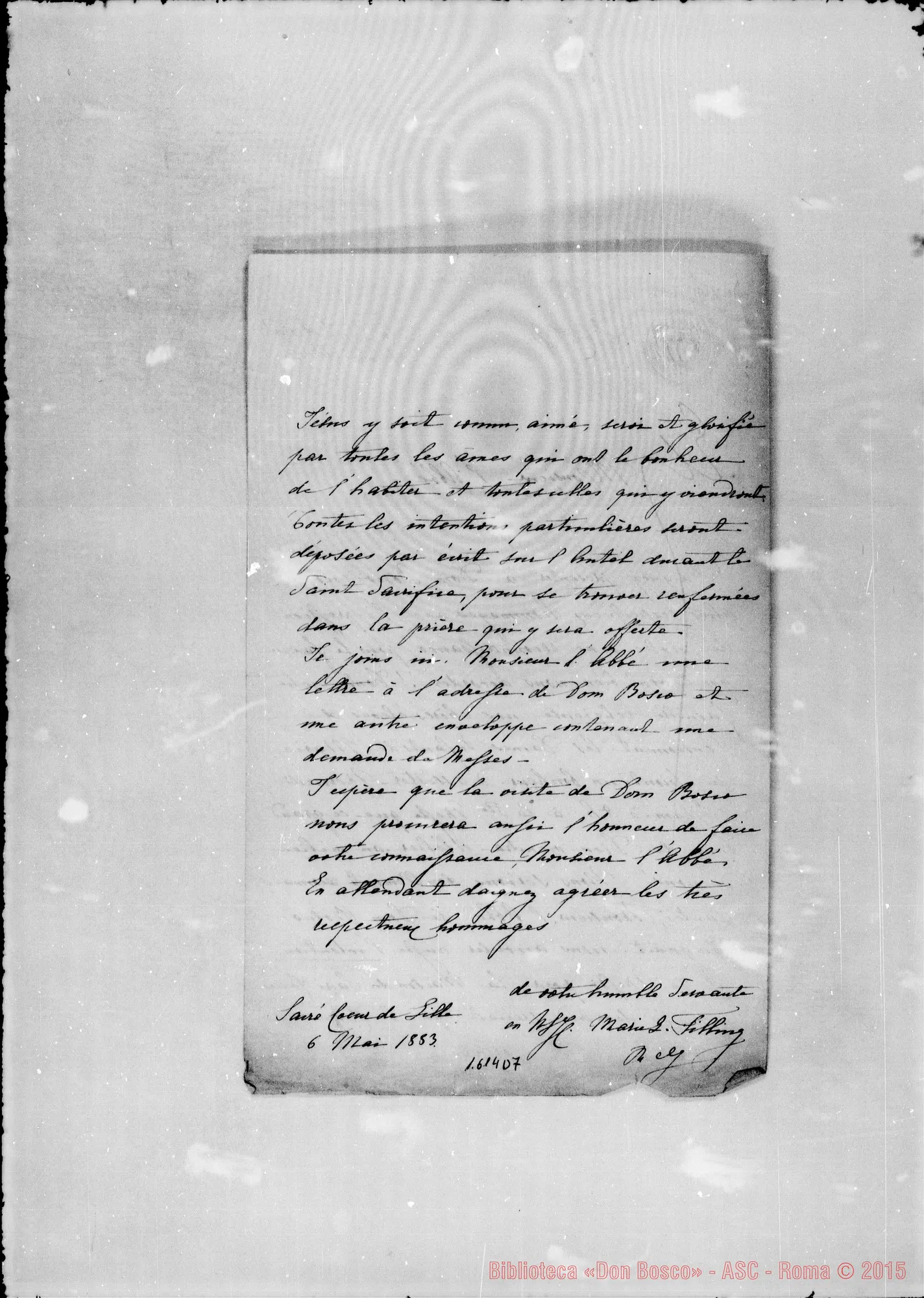 Fotogramma D 7 — S. Marie Filling