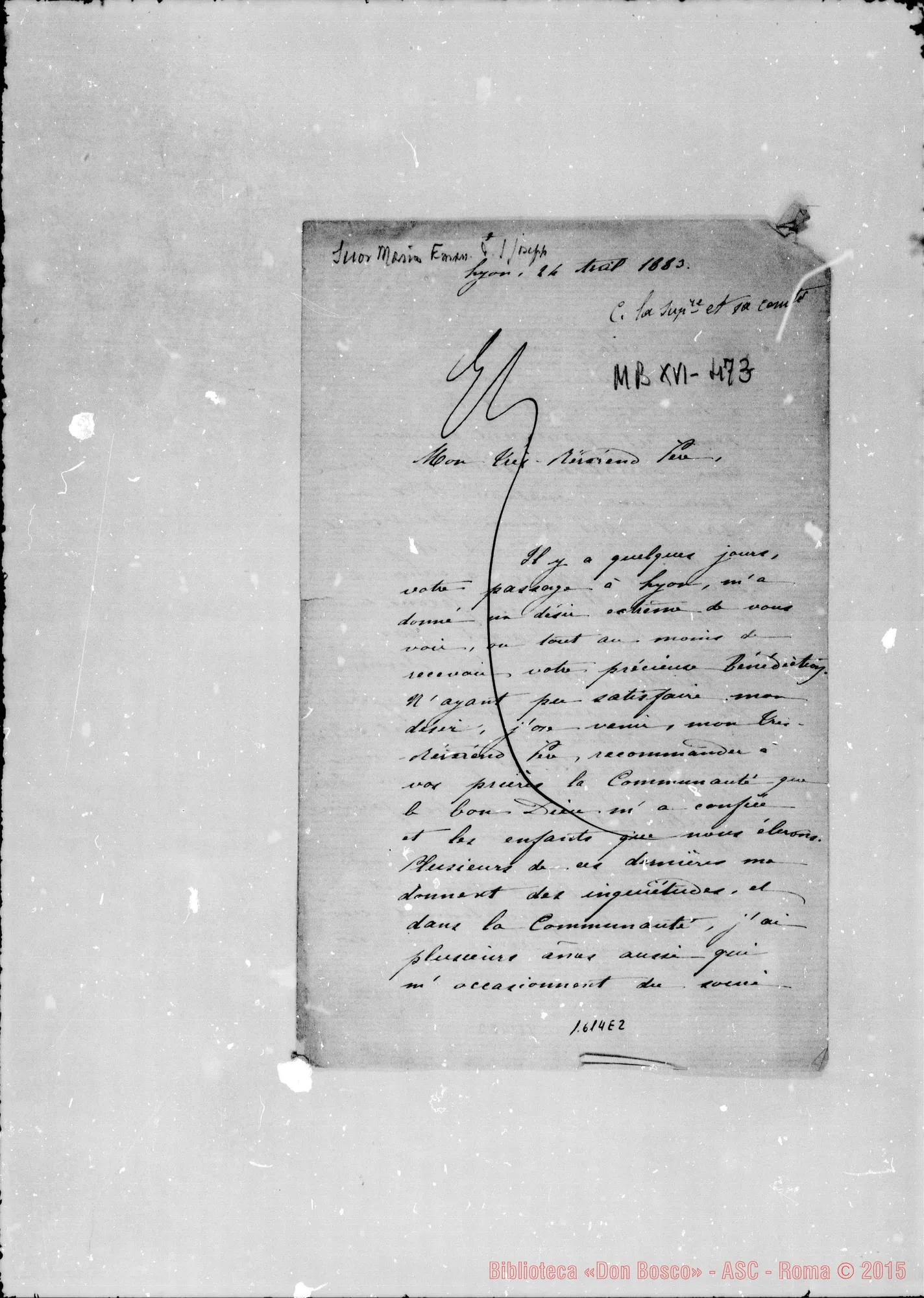Fotogramma E 2 — S. Joseph Lyon: S. Maria Emmanuele
