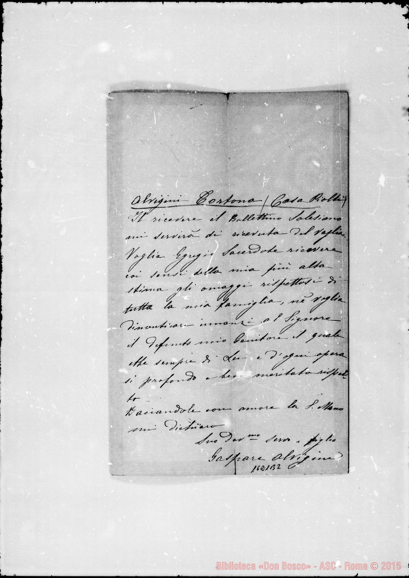 Fotogramma B 2 — Alvigini Gaspare