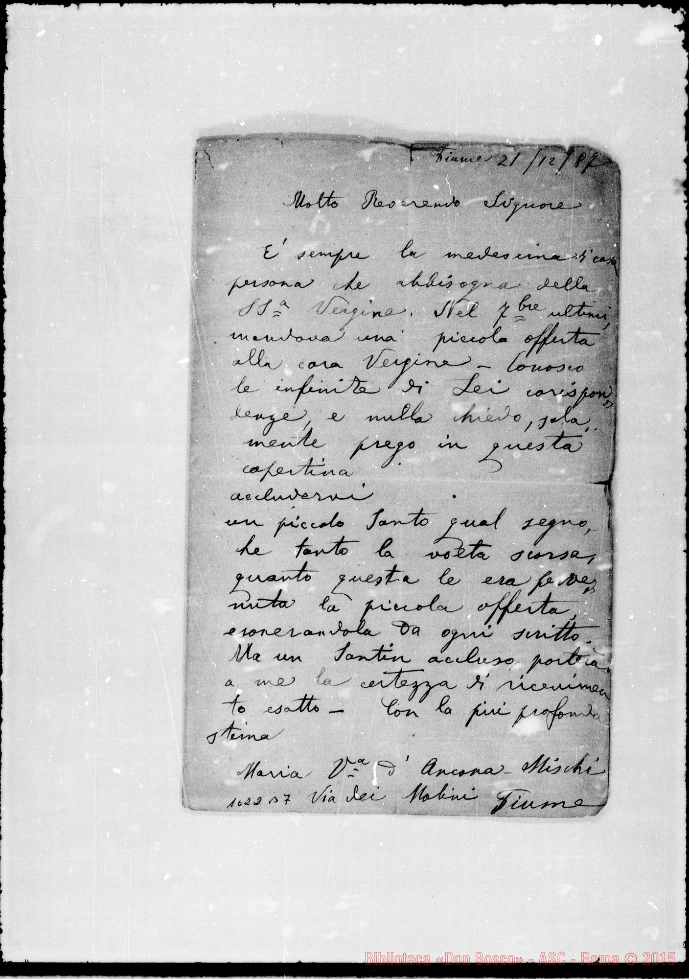 Fotogramma B 7 — Ancona Maria E Filomena