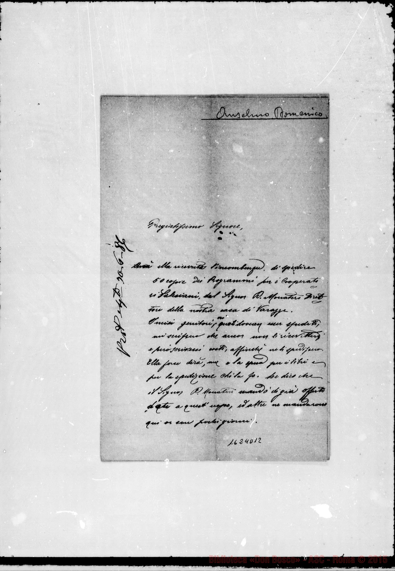 Fotogramma D 12 — Anseimo Domenico
