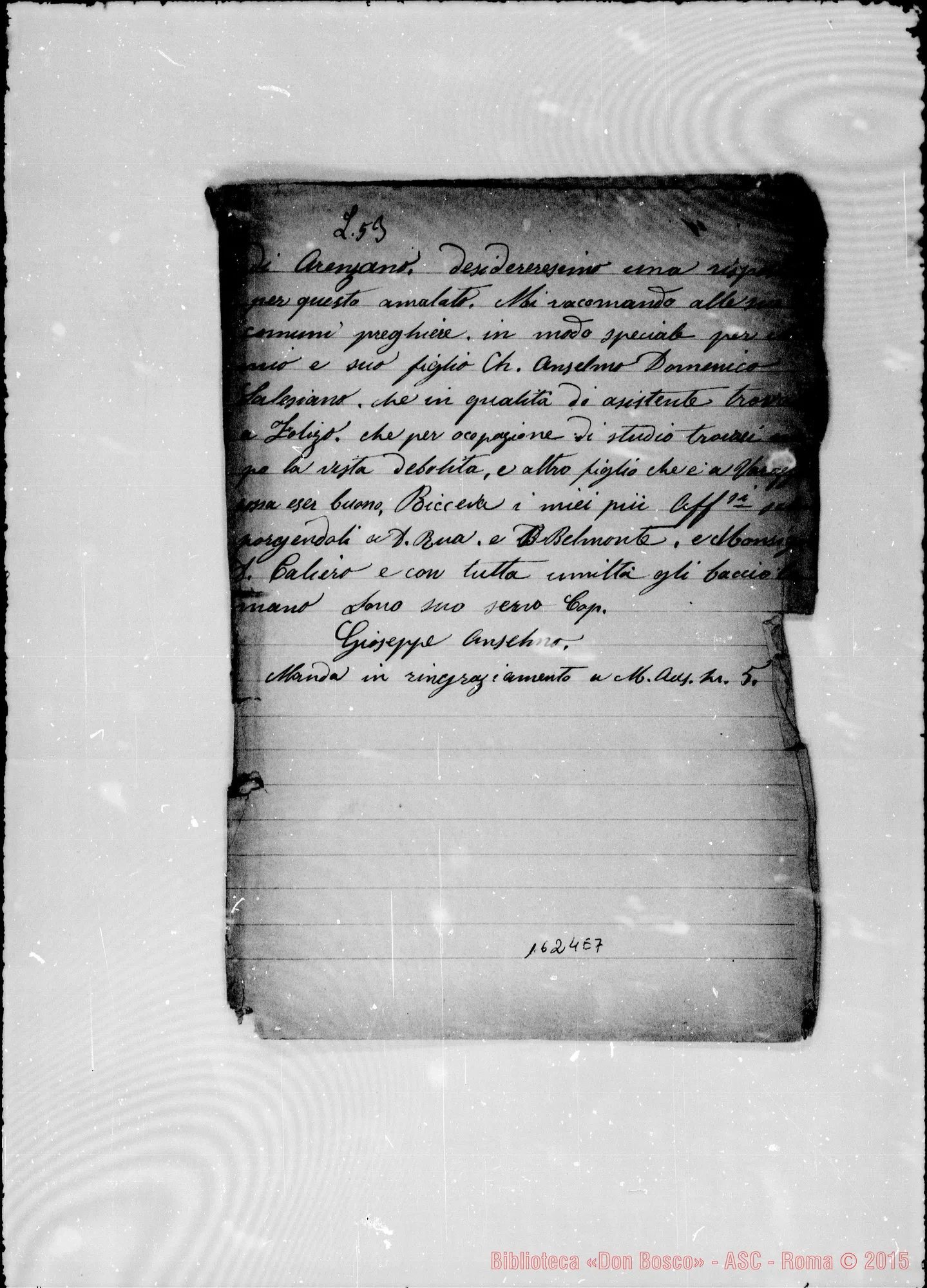 Fotogramma E 7 — Anseimo Giuseppe-Bosco