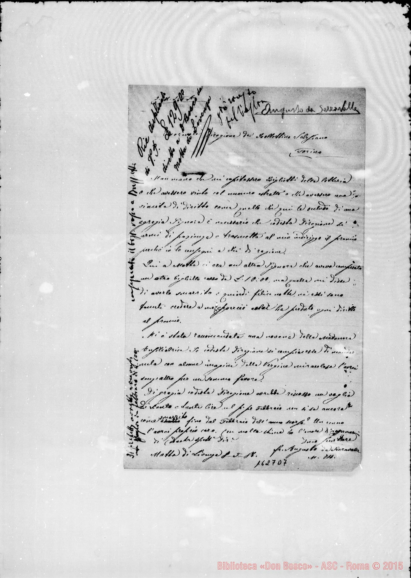 Fotogramma D 7 — Augusto da Serravalle