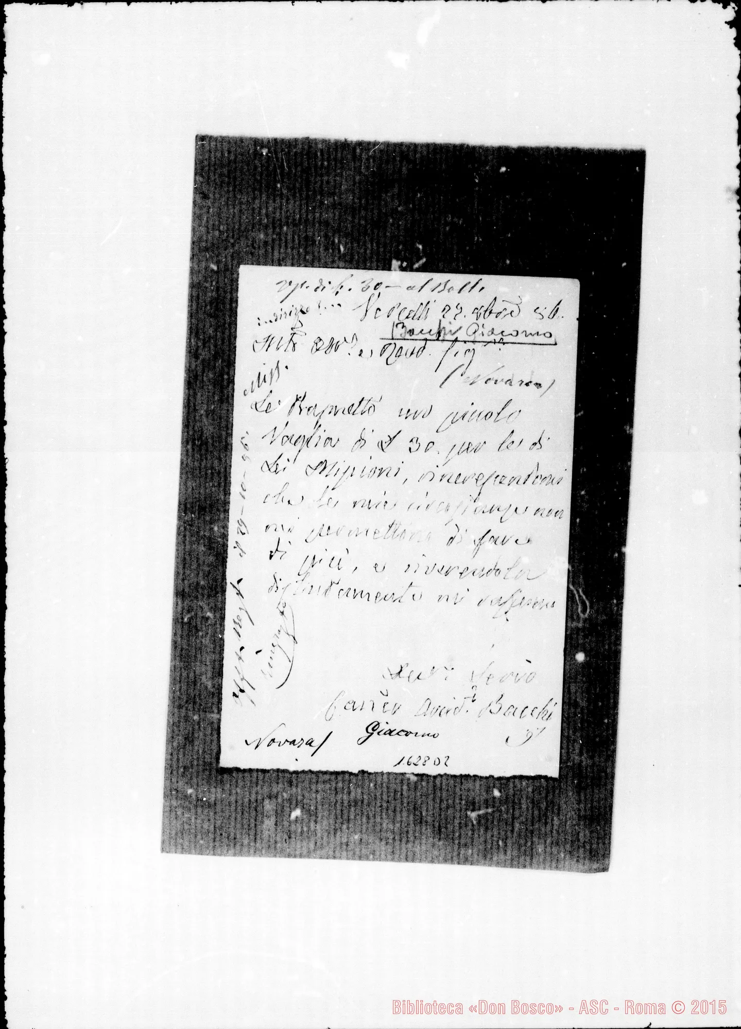 Fotogramma D 2 — Bacchi Giacomo