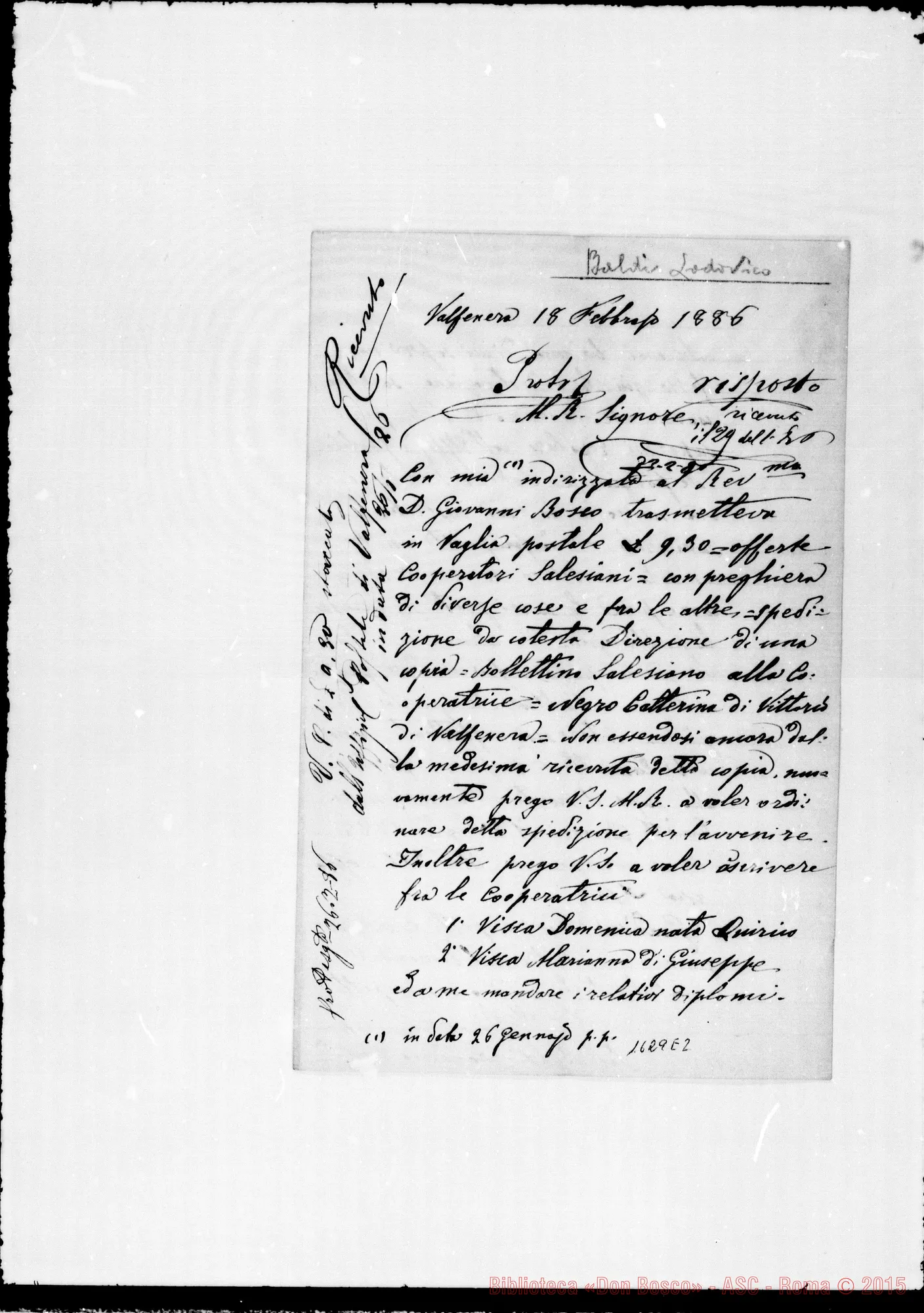 Fotogramma E 2 — Baldi Lodovico