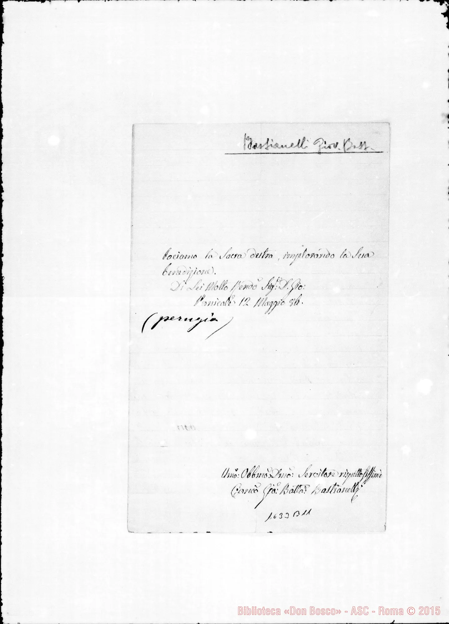 Fotogramma B 11 — Bastianelli Giovanni Battista-Bosco