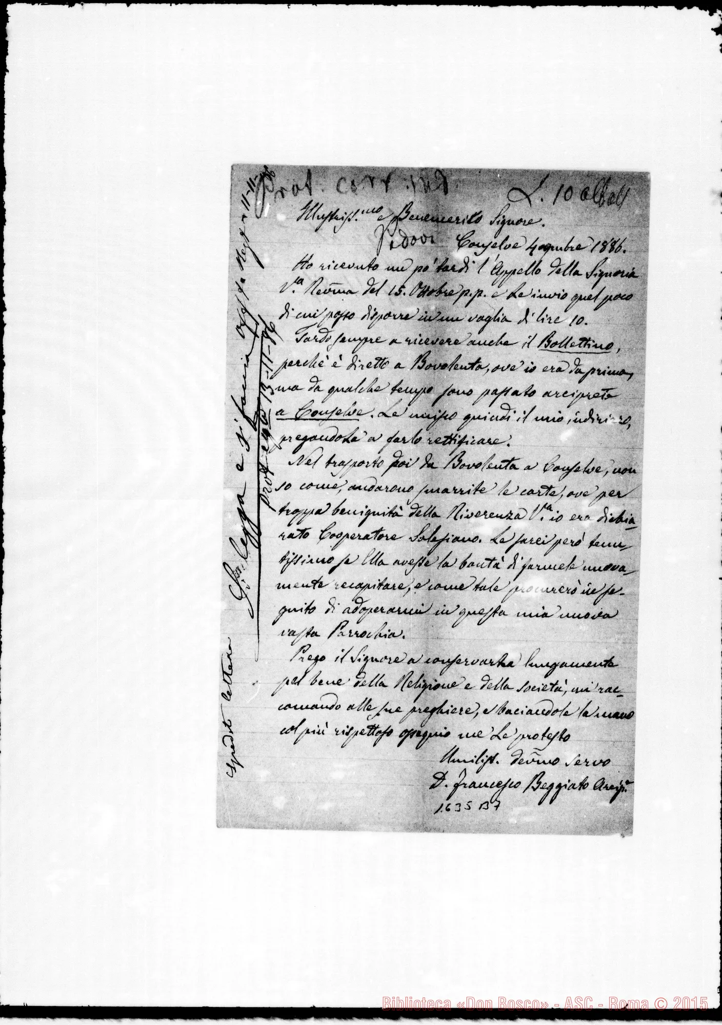 Fotogramma B 7 — Beggiato Francesco