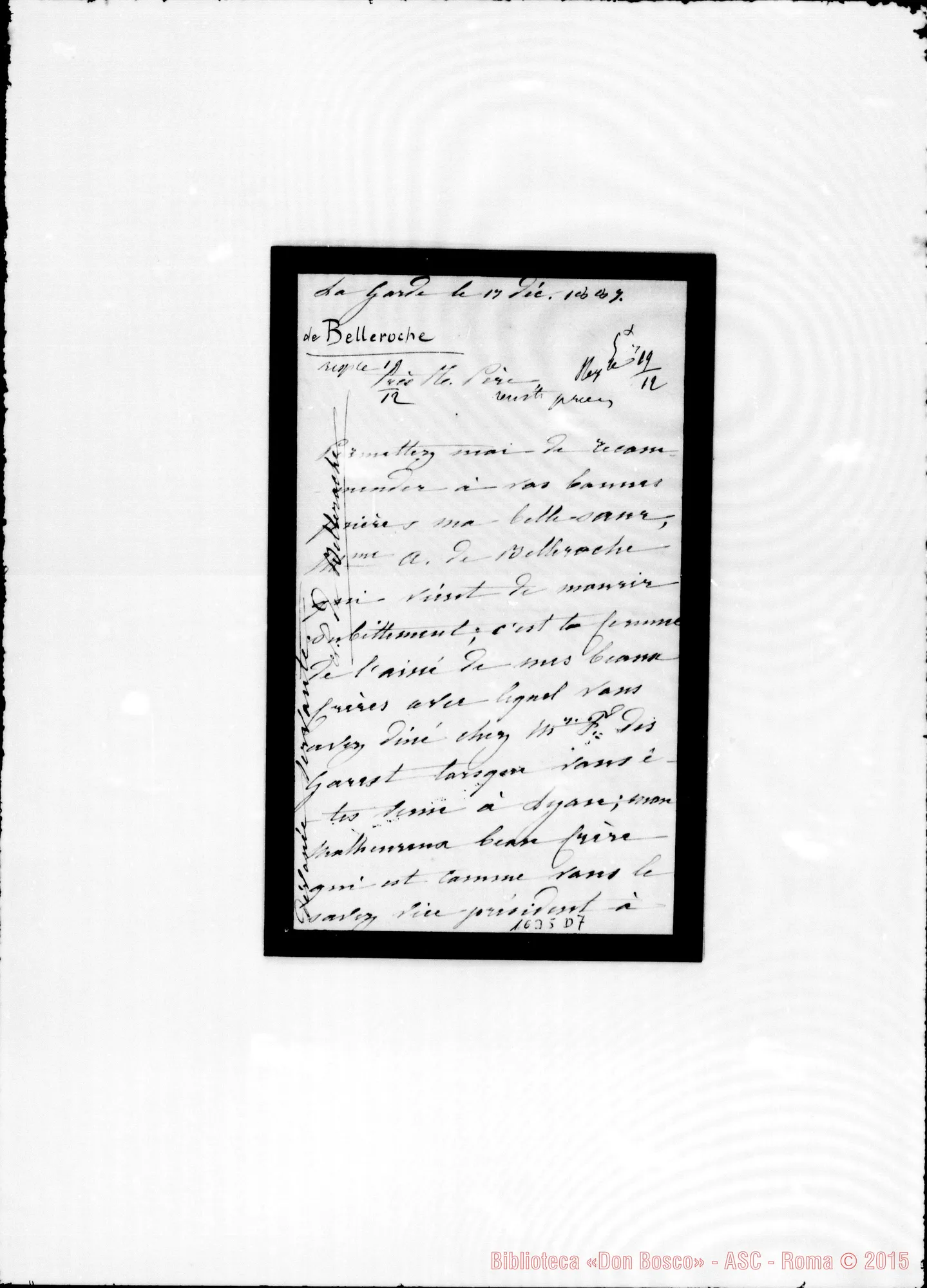 Fotogramma D 7 — Belleroche-Bosco