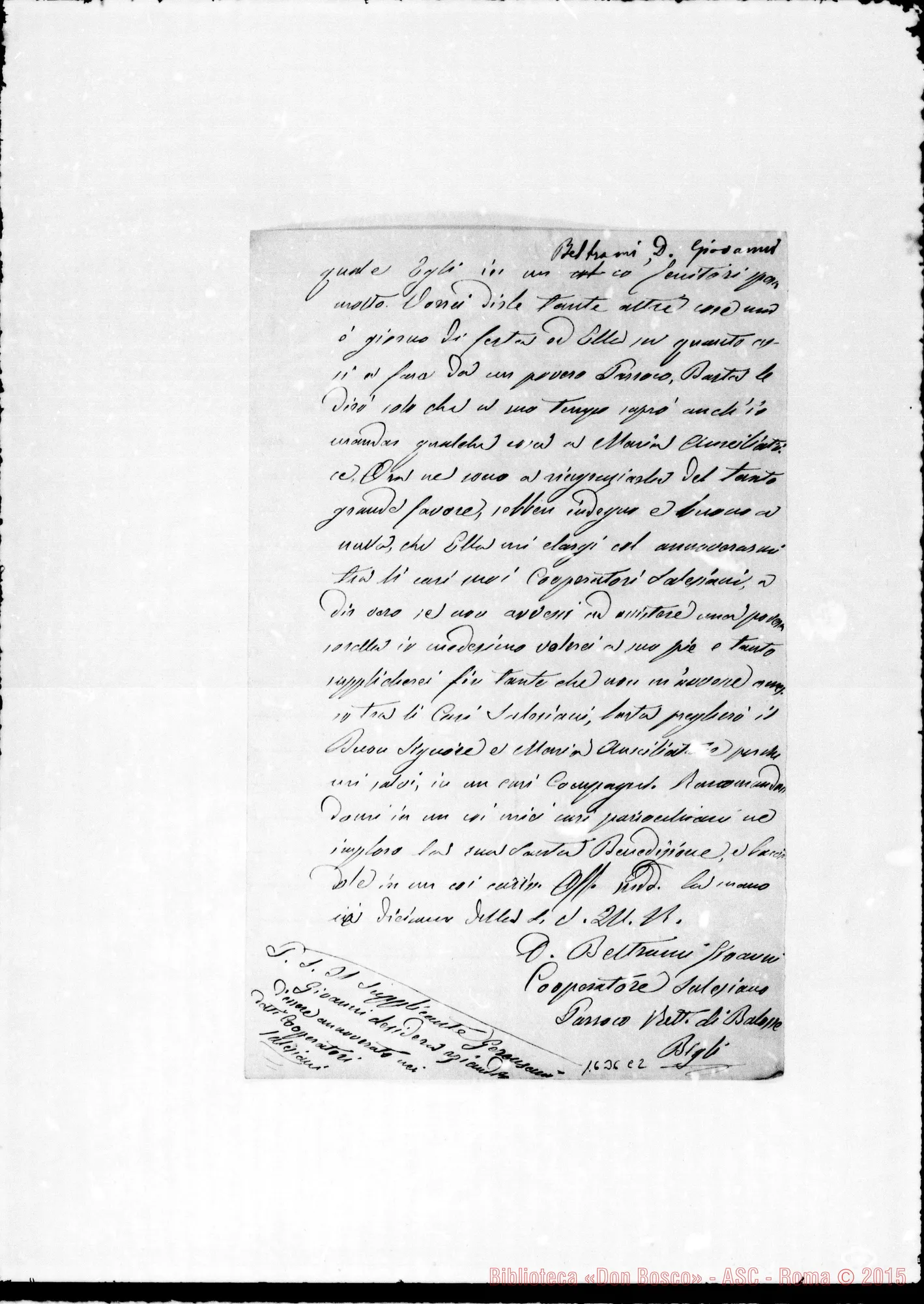 Fotogramma C 2 — Beltrami Giovanni