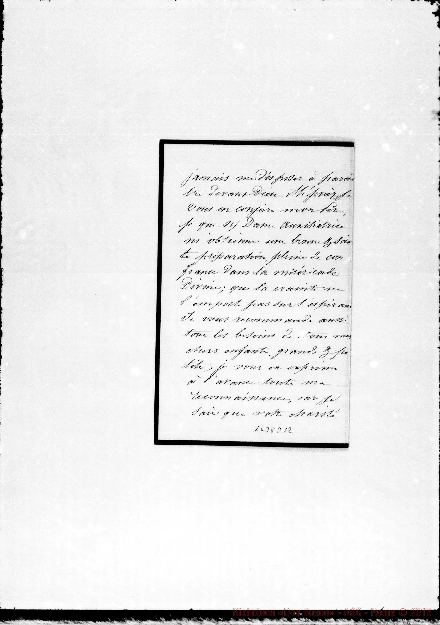 Fotogramma D 12 — Bernoville A.-Bosco
