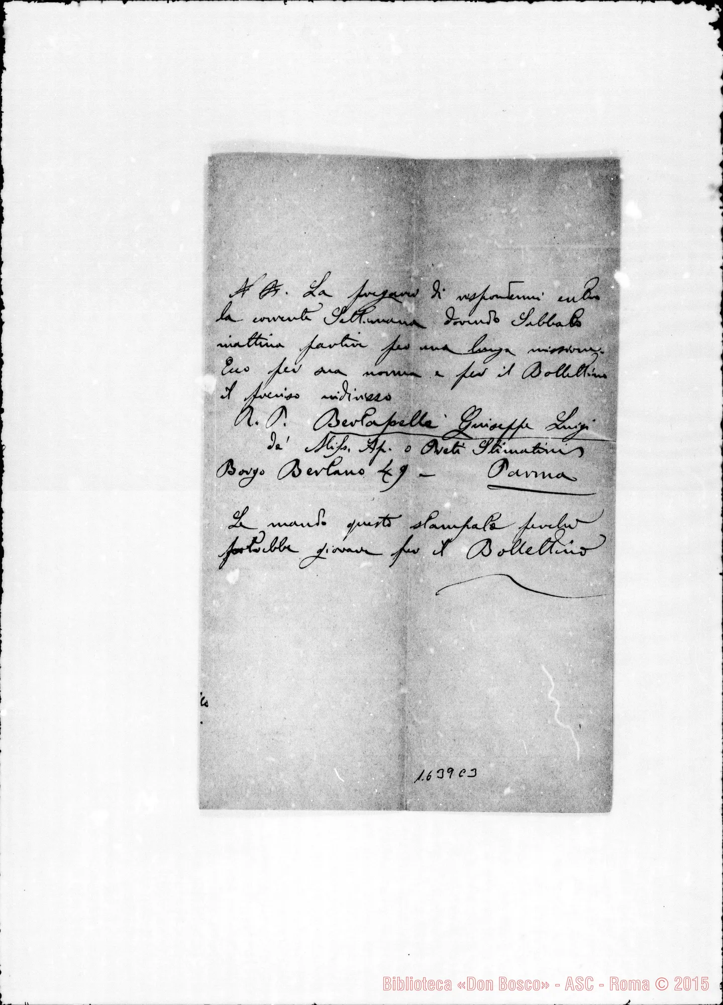 Fotogramma C 3 — Bertapelle Giuseppe Luigi-Bosco