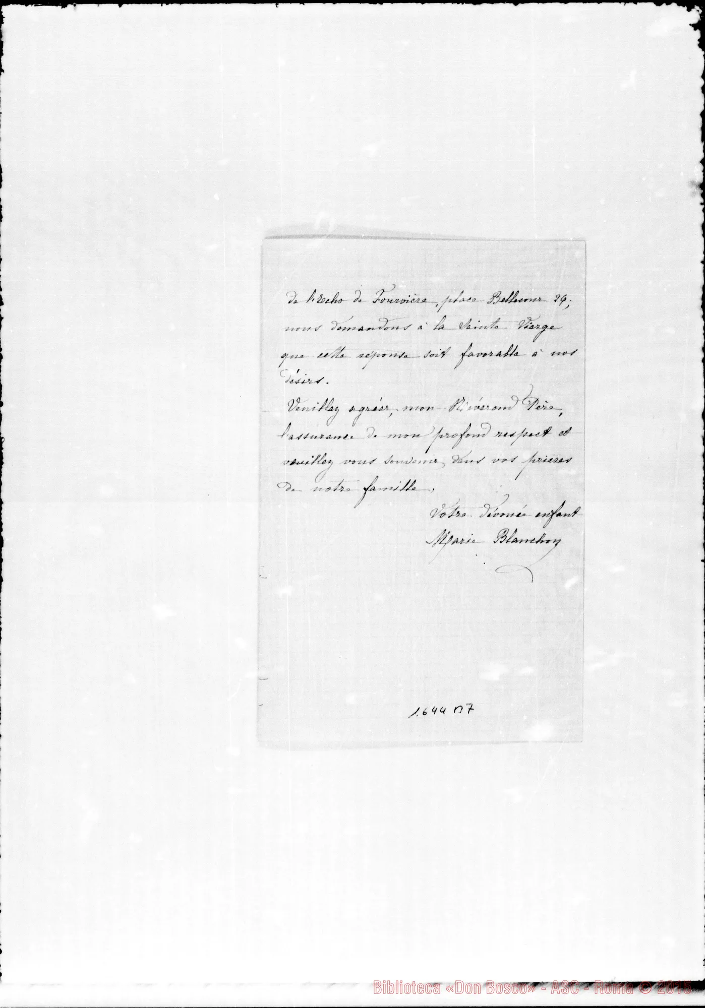 Fotogramma B 7 — Blanchon Maria