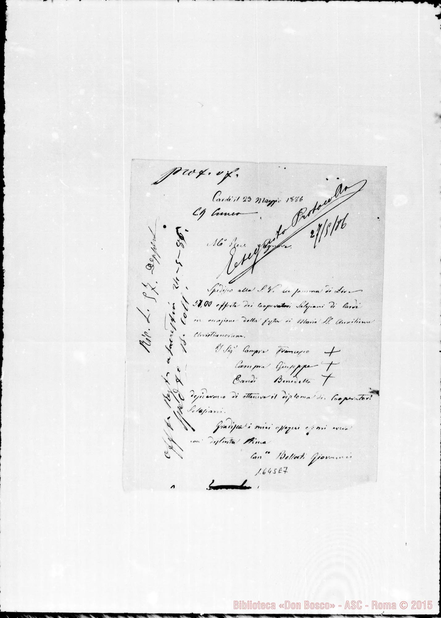 Fotogramma E 7 — Bollati Giovanni-Bosco