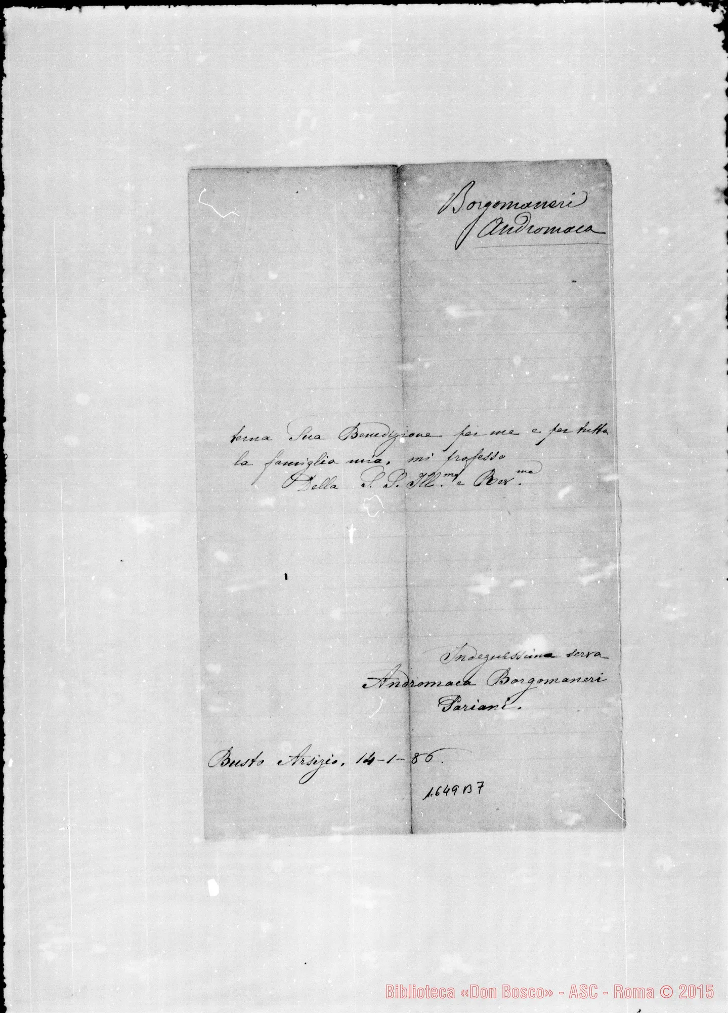 Fotogramma B 7 — Borgomanero Andromaca-Bosco