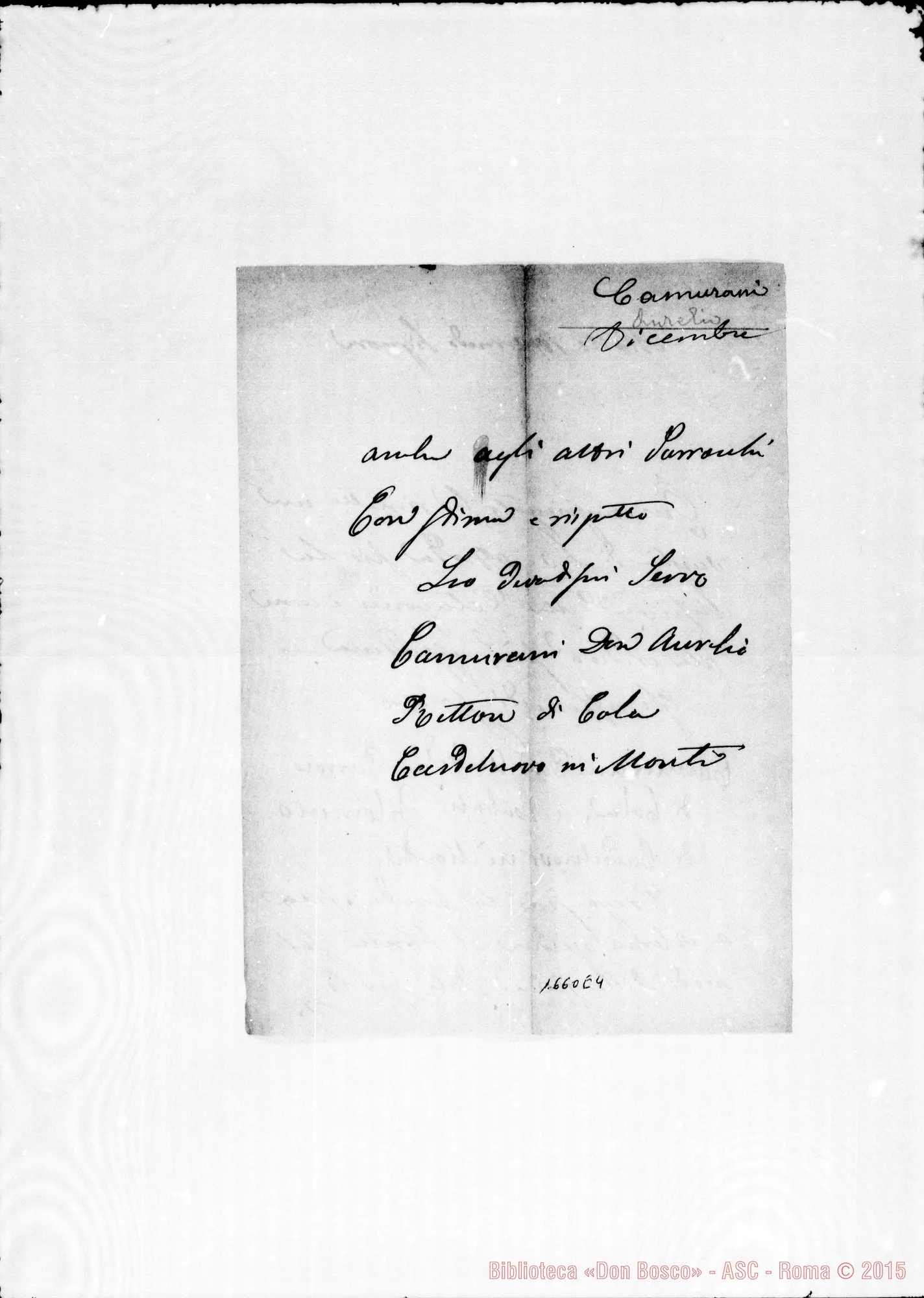 Fotogramma E 4 — Camurani Aurelio