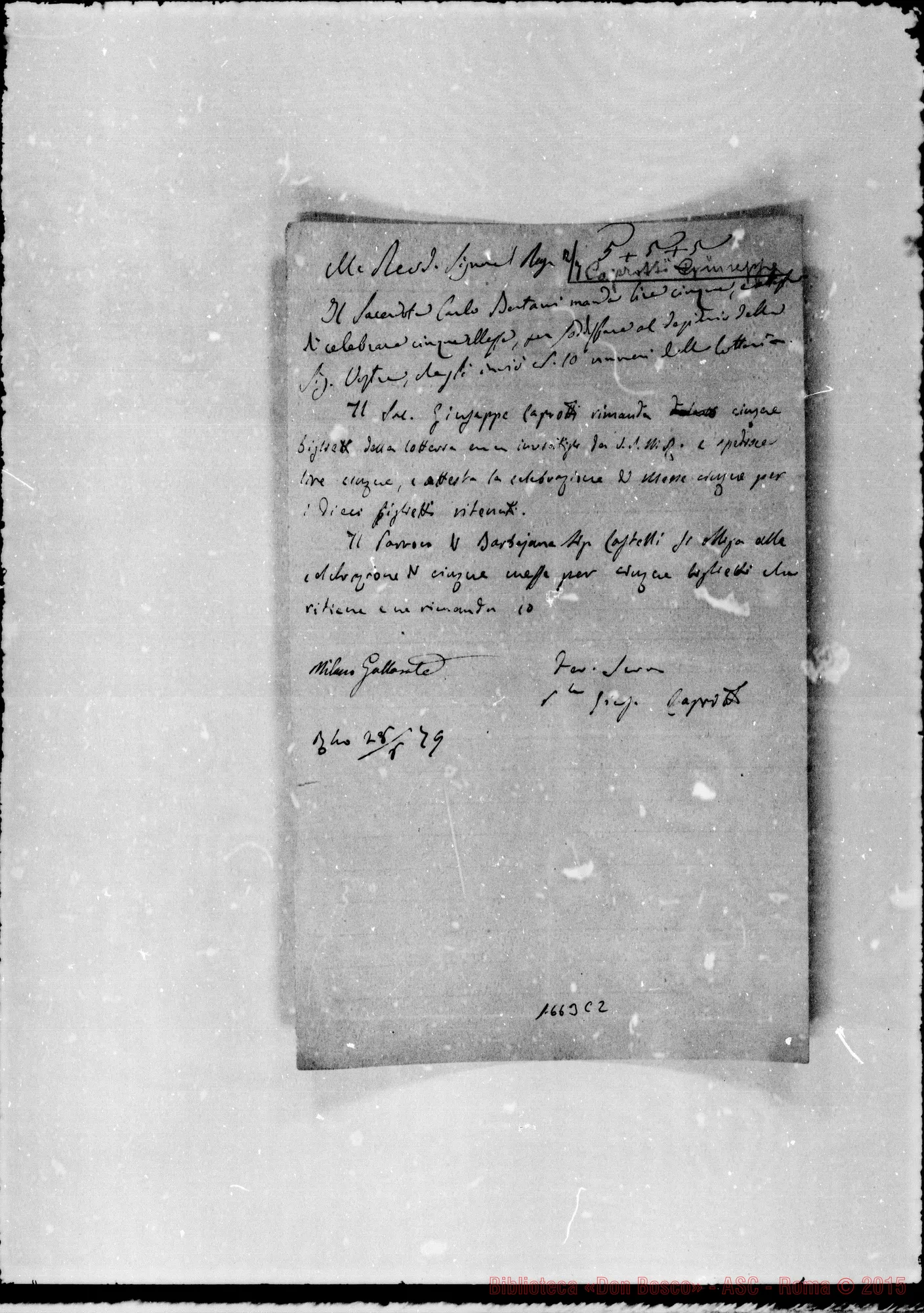 Fotogramma C 2 — Caprotti Giuseppe