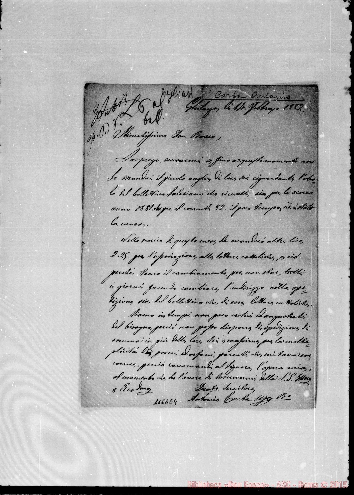 Fotogramma E 4 — Carta Antonio-Bosco