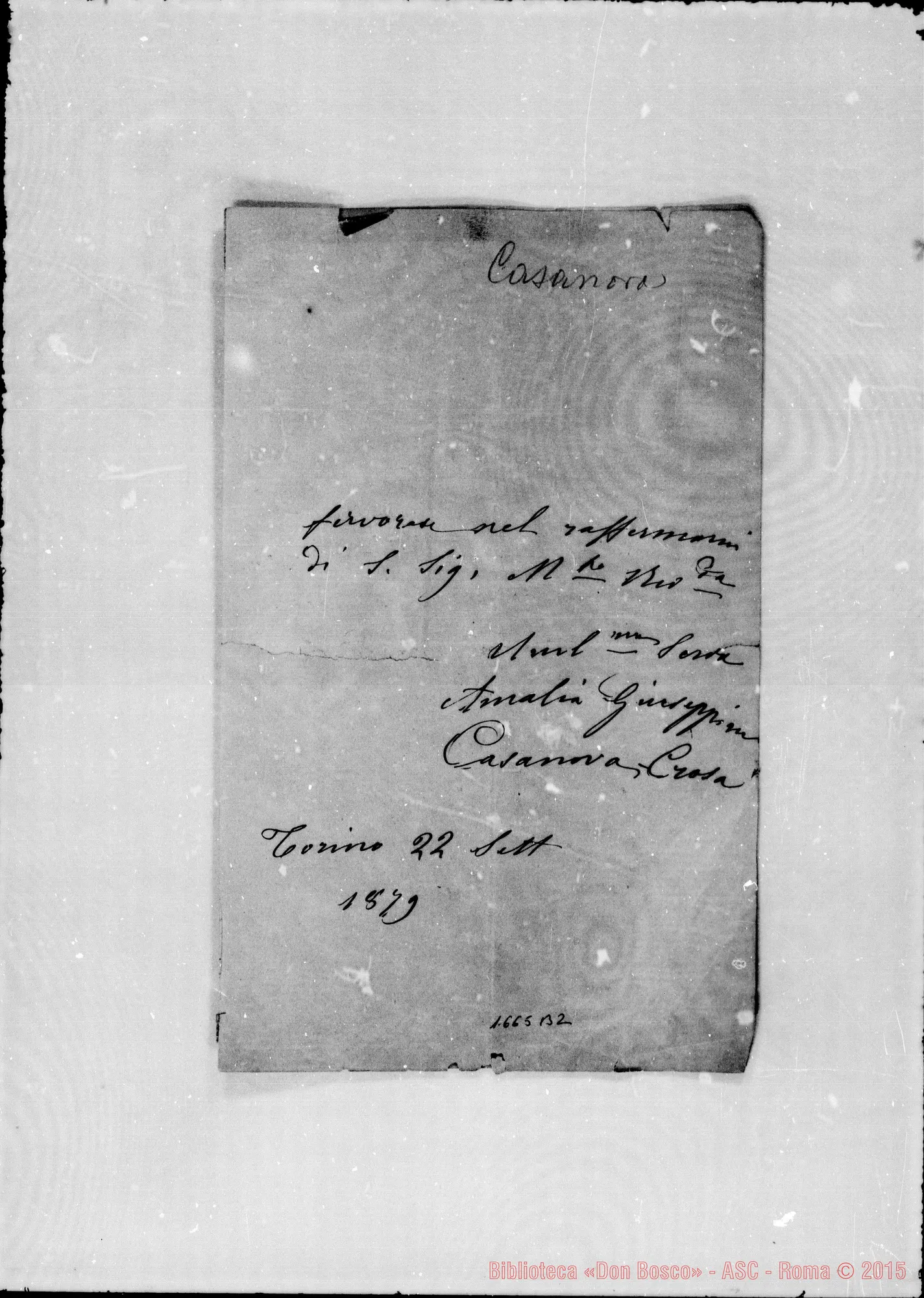 Fotogramma B 2 — Casanova Amalia Crosa