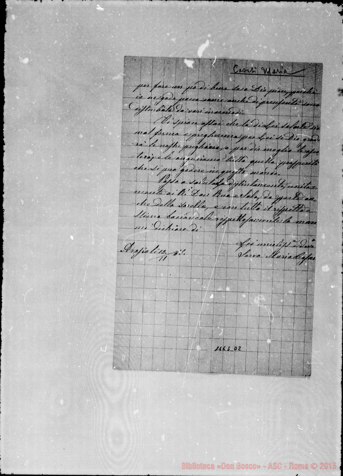 Fotogramma D 2 — Casati Maria-Bosco