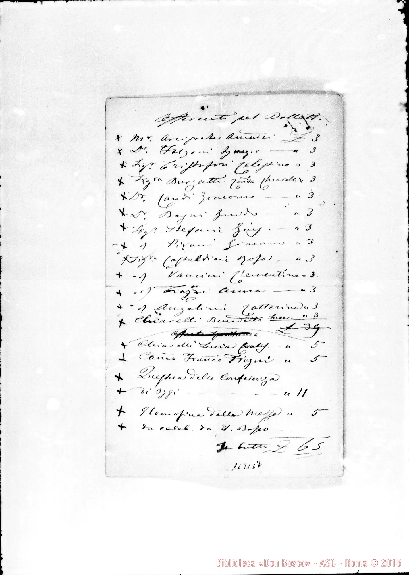 Fotogramma D 7 — Chiarelli Benedetto-Bosco
