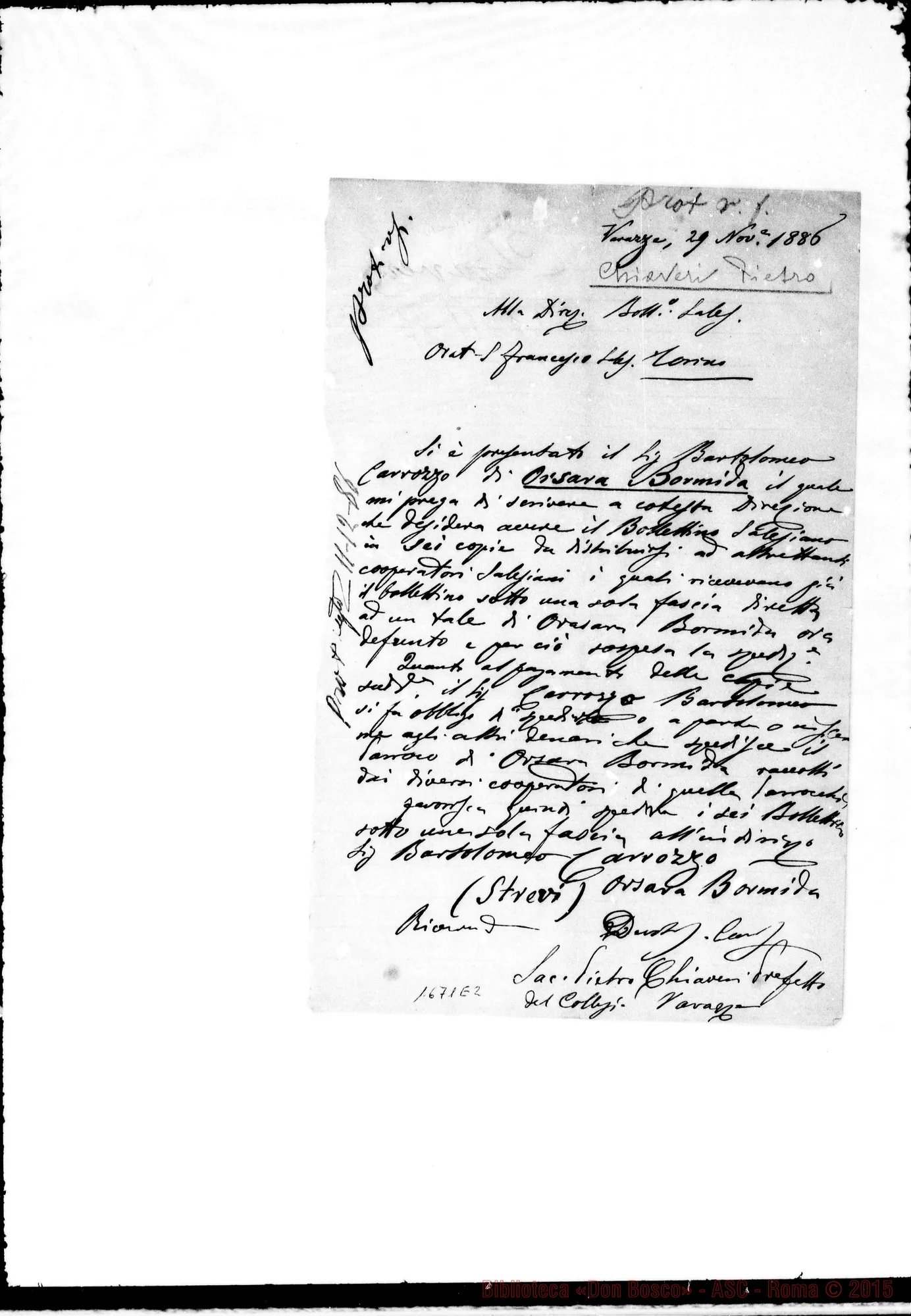 Fotogramma E 2 — Chiaveri Pietro
