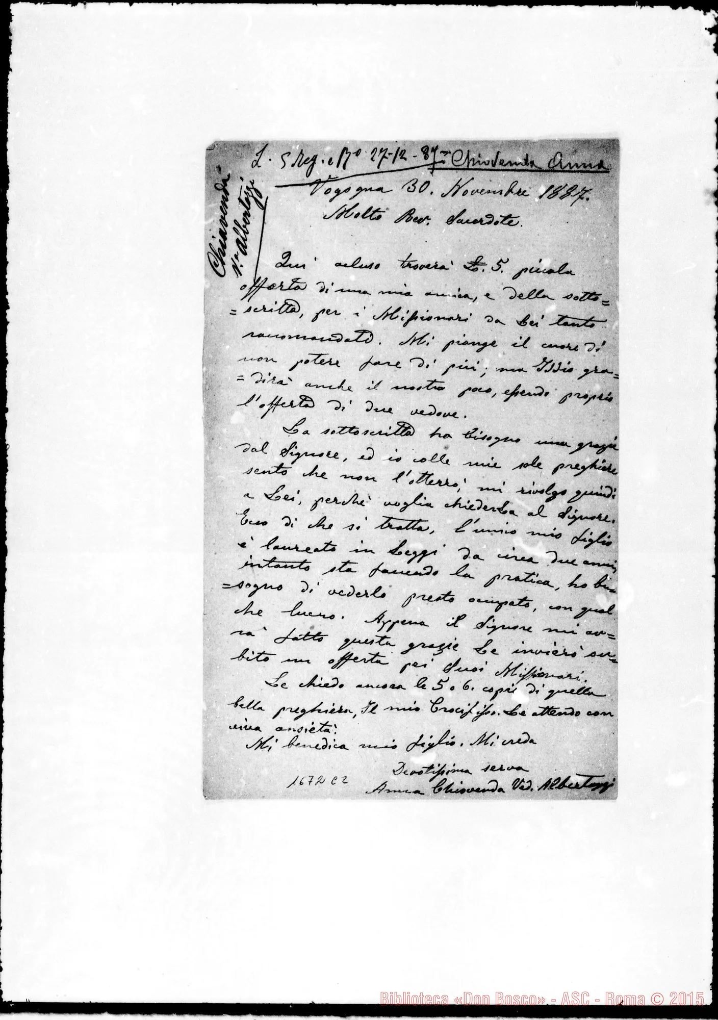Fotogramma C 2 — Chiovenda Anna