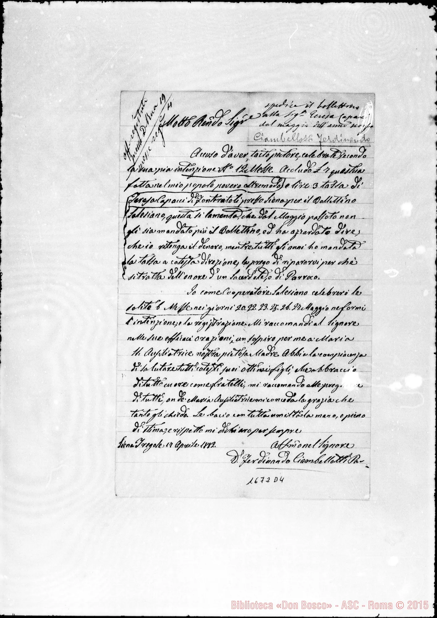 Fotogramma D 4 — Ciambellotti Ferdinando