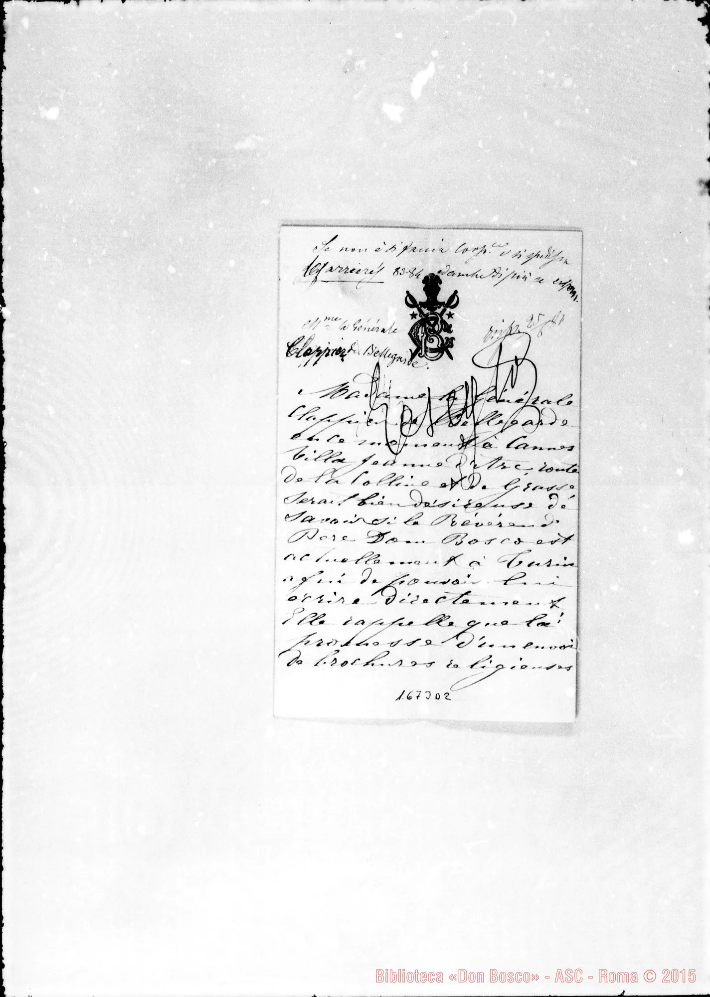Fotogramma D 2 — Clappier de Bellegarde