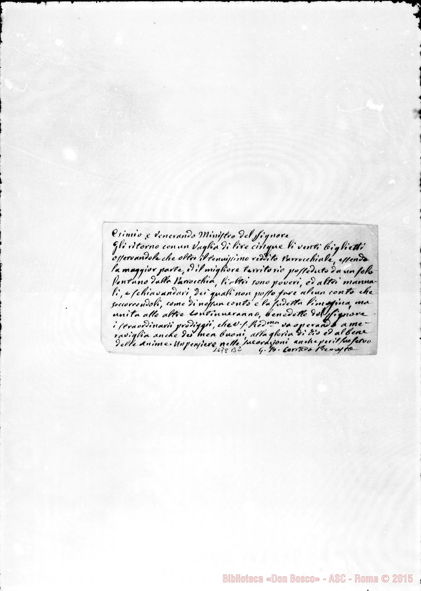 Fotogramma B 2 — Corrado Giov. Battista