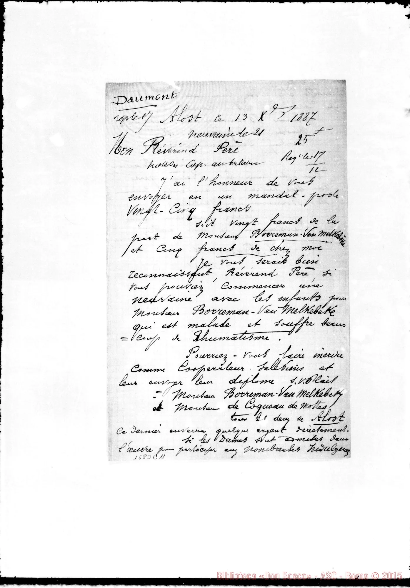 Fotogramma B 11 — Daumont H.