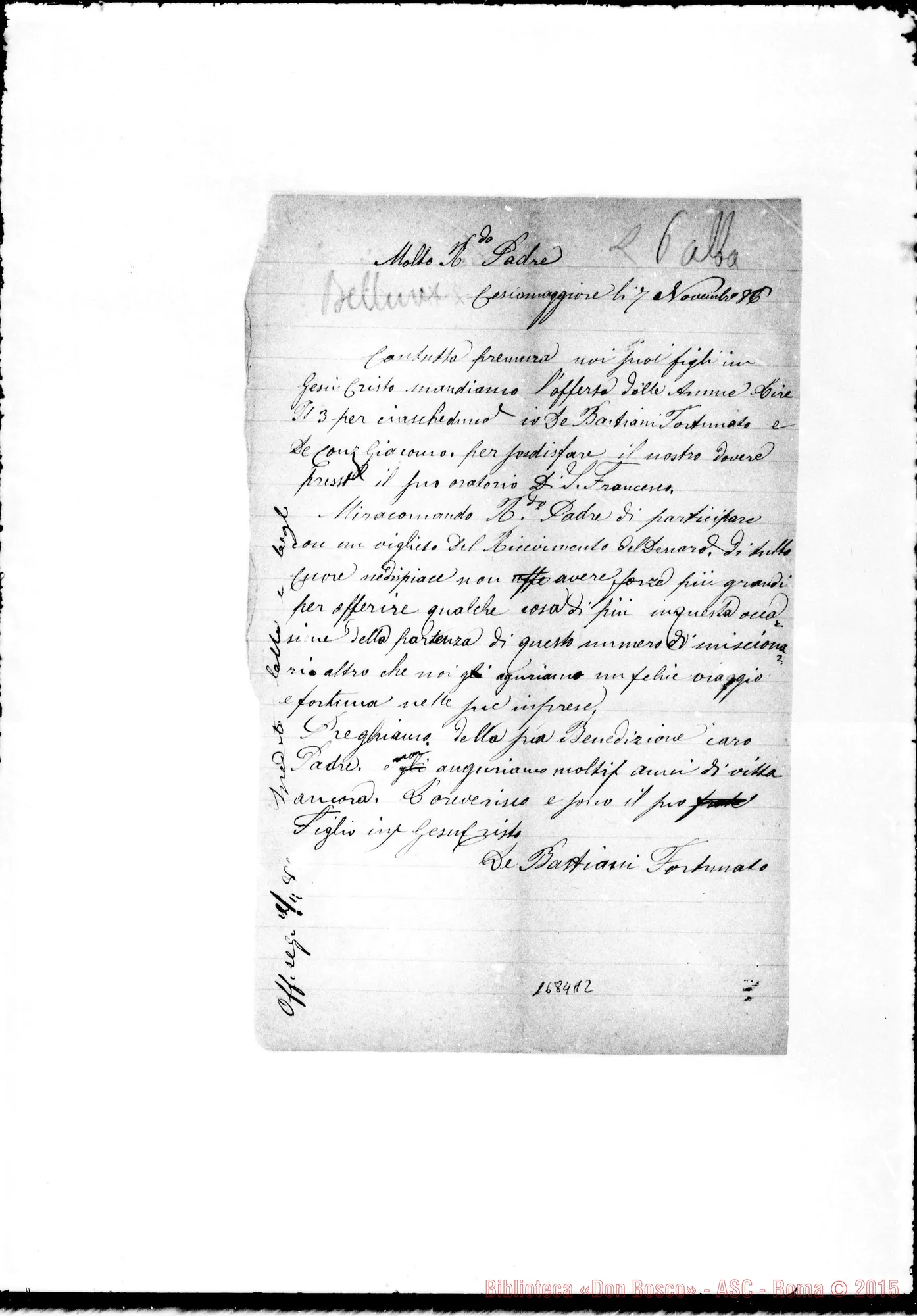 Fotogramma A 2 — De Bastiani Fortunato