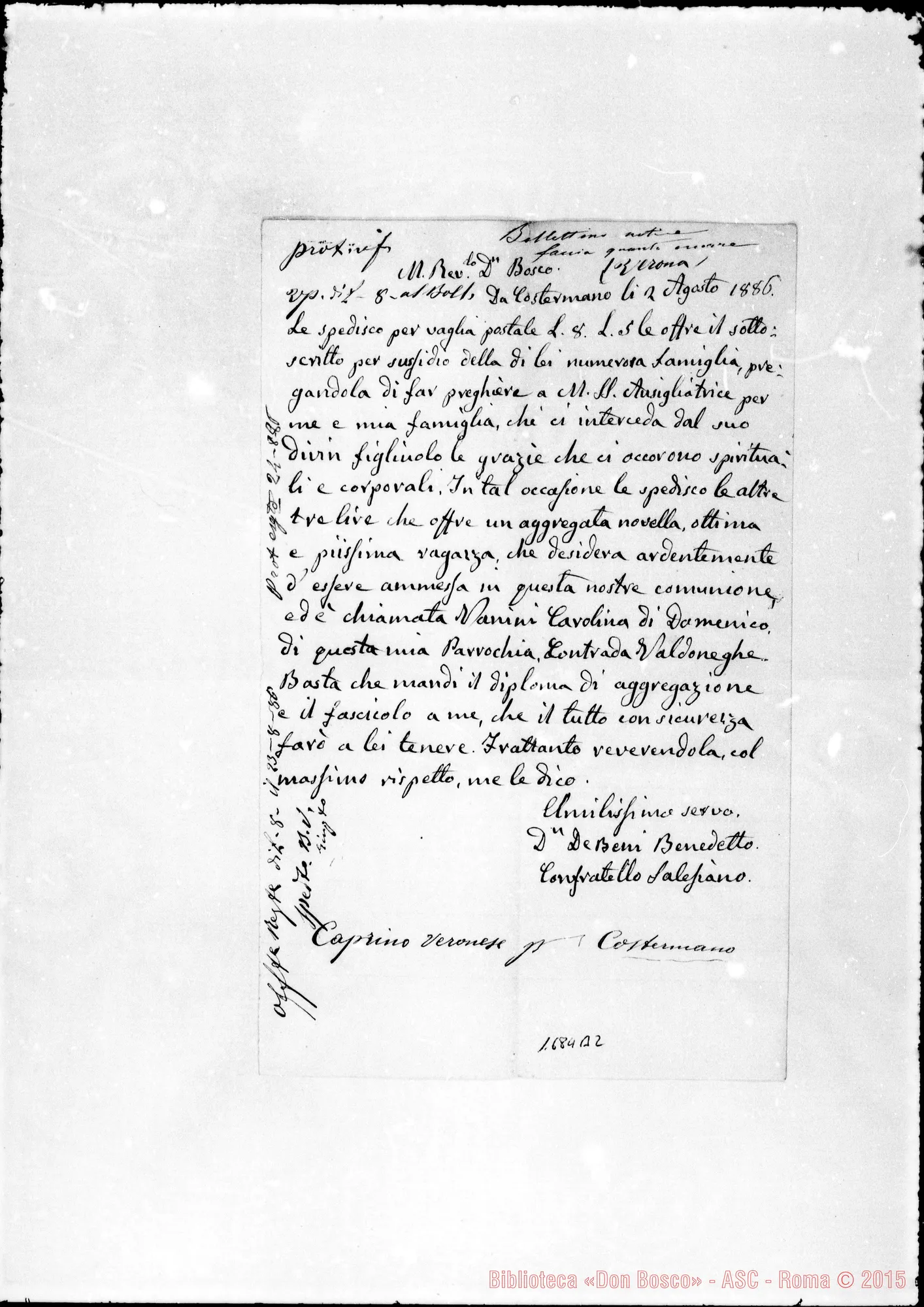 Fotogramma B 2 — De Beni Benedetto-Bosco