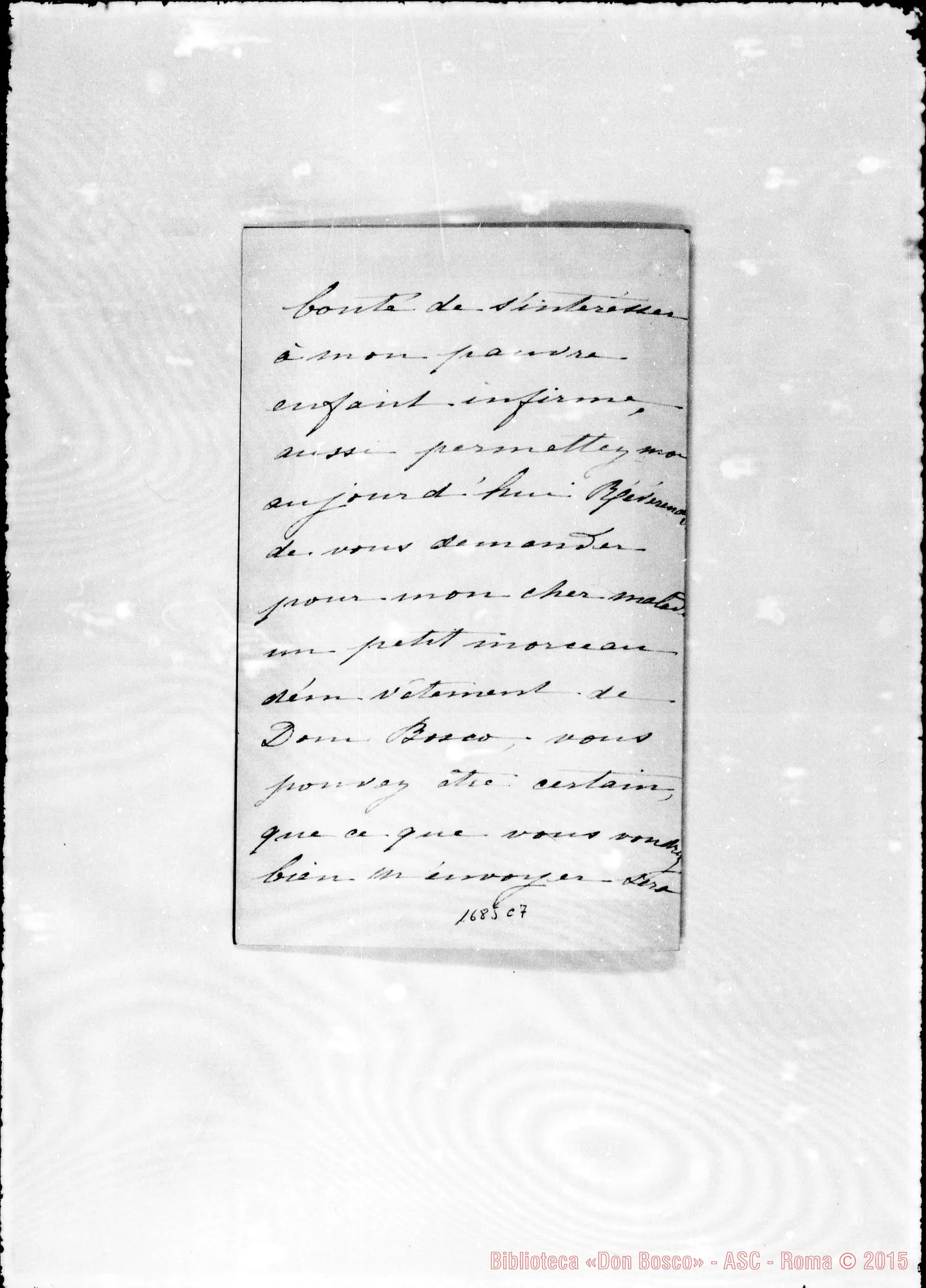 Fotogramma C 7 — De la Roche St. André