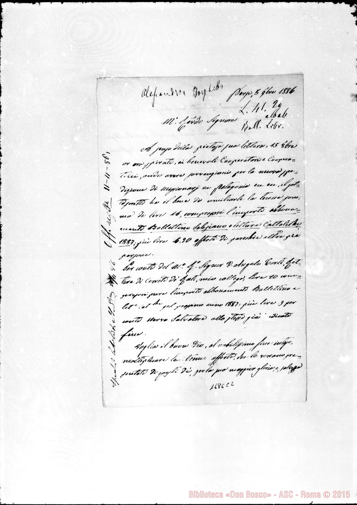 Fotogramma C 2 — Dellaglio Giov.