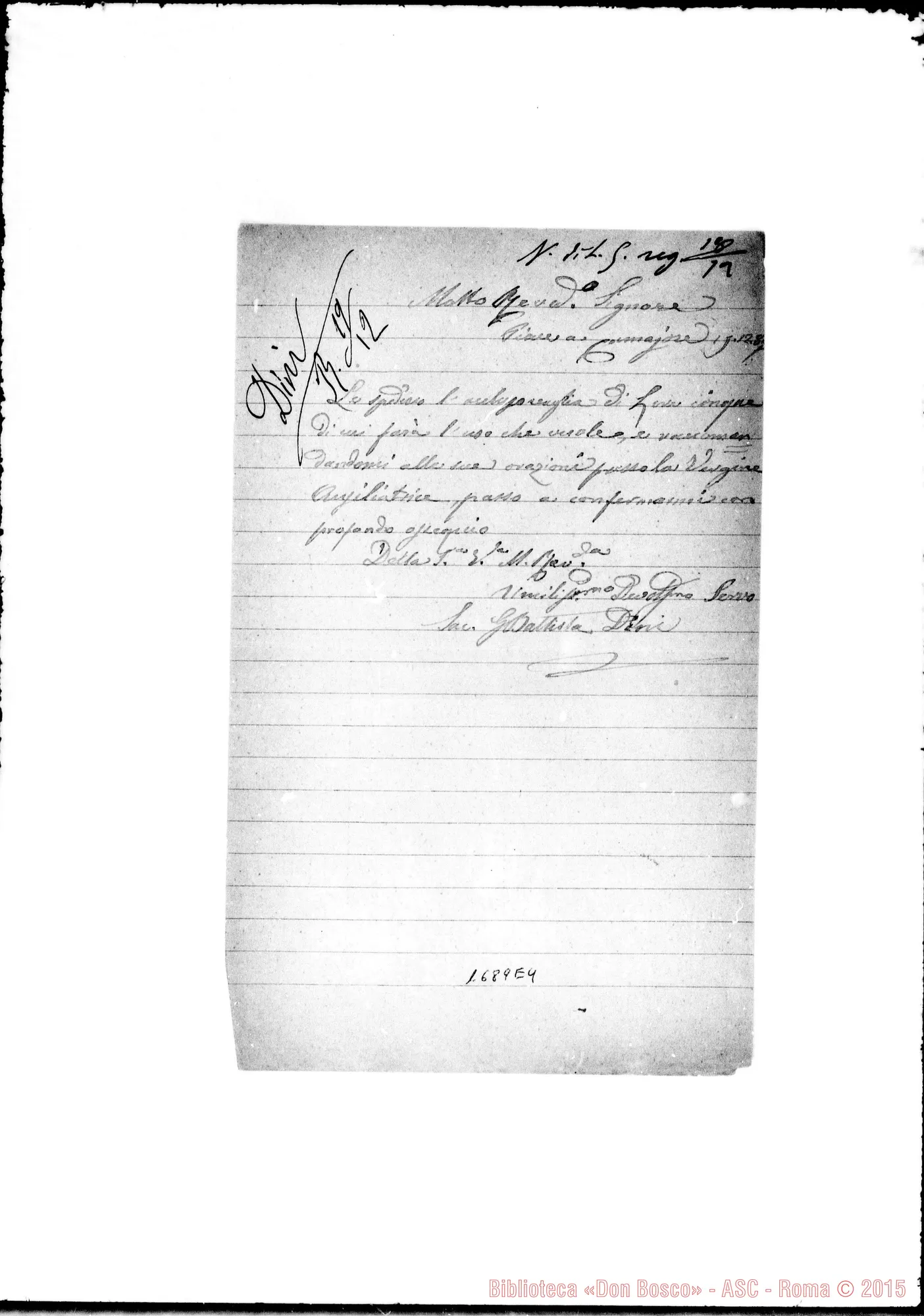 Fotogramma E 4 — Dini Giov. Battista