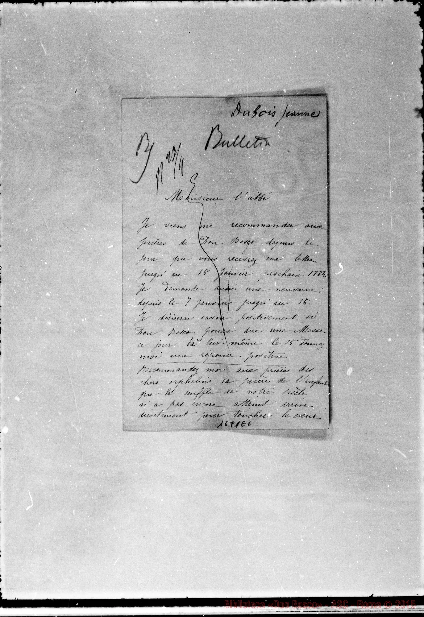 Fotogramma E 2 — Dubois Jeanne
