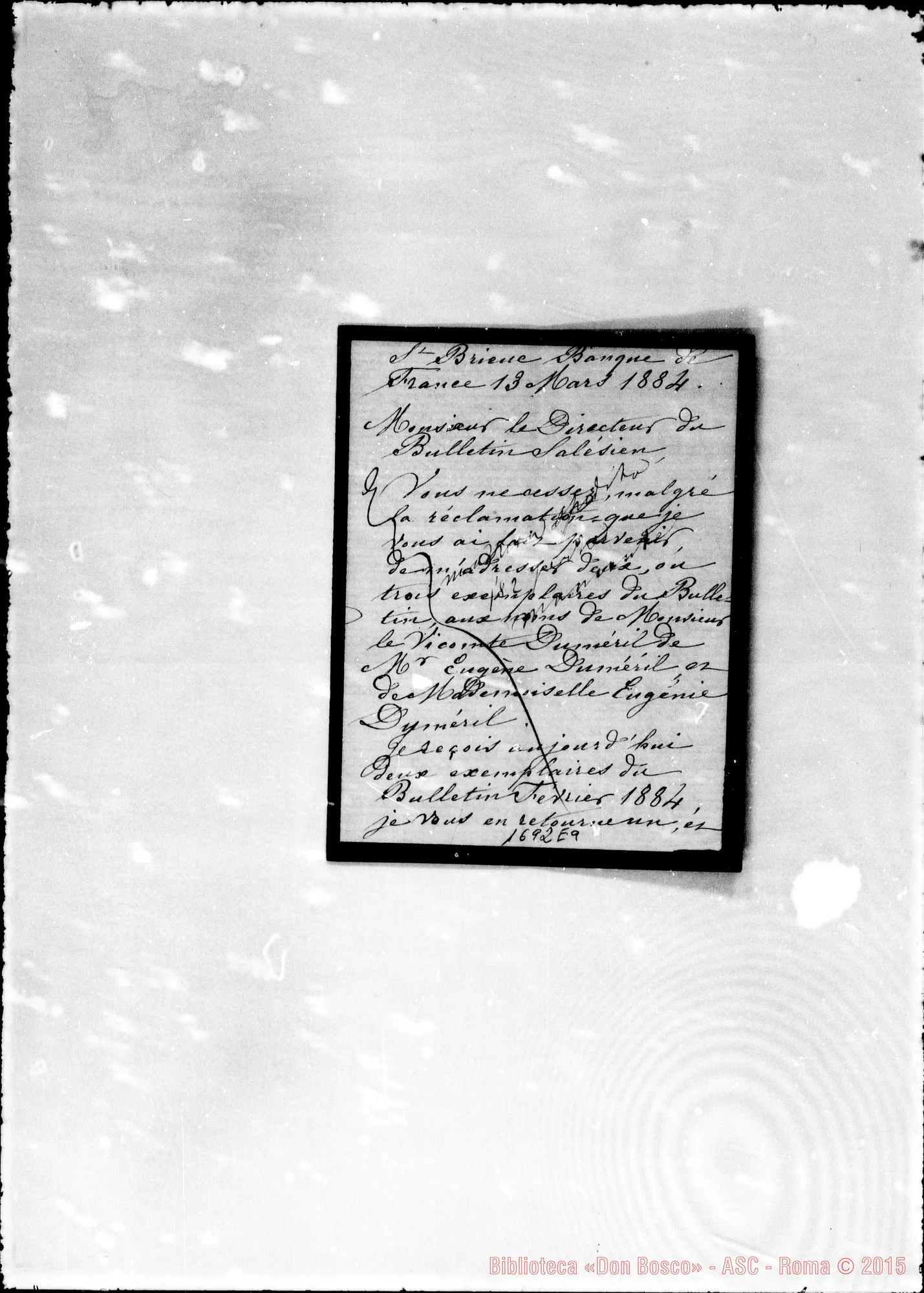 Fotogramma E 9 — Dumeril Eugenie-Bosco