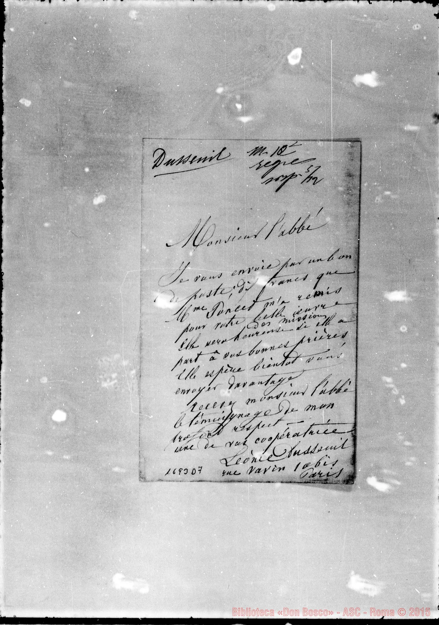 Fotogramma D 7 — Dusseuil Leonie