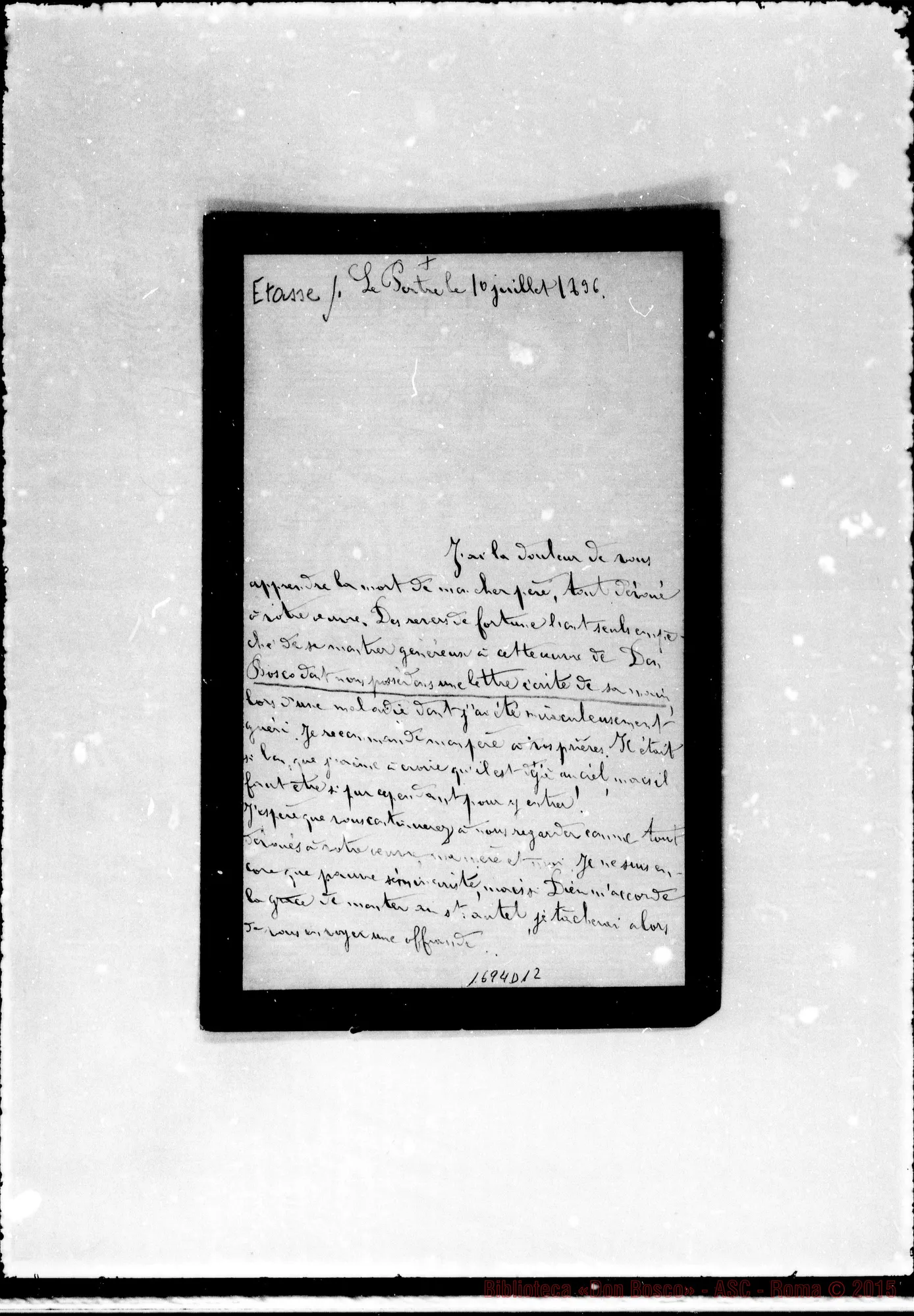 Fotogramma D 12 — Etasse